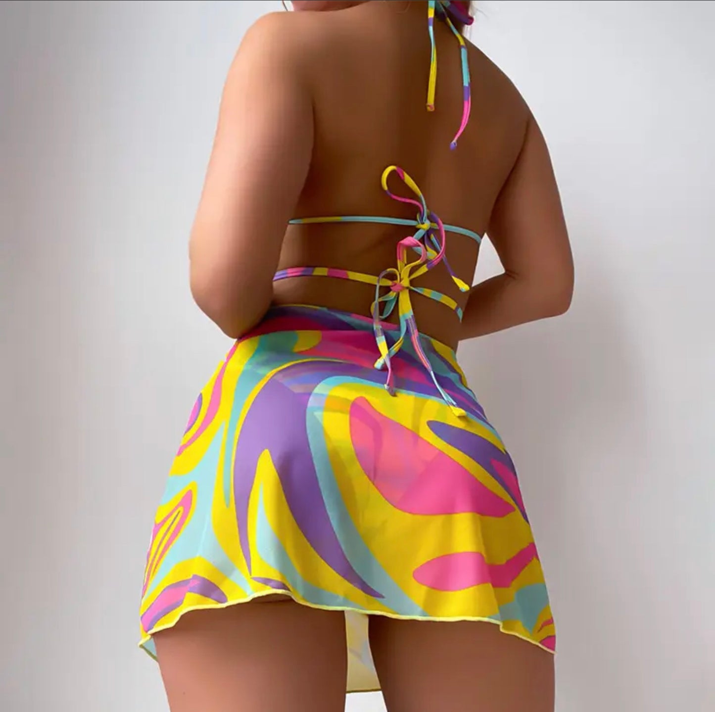 Beach Dress Bikini Swimwear-Swimwear-PANTIESANDPUMPS.COM