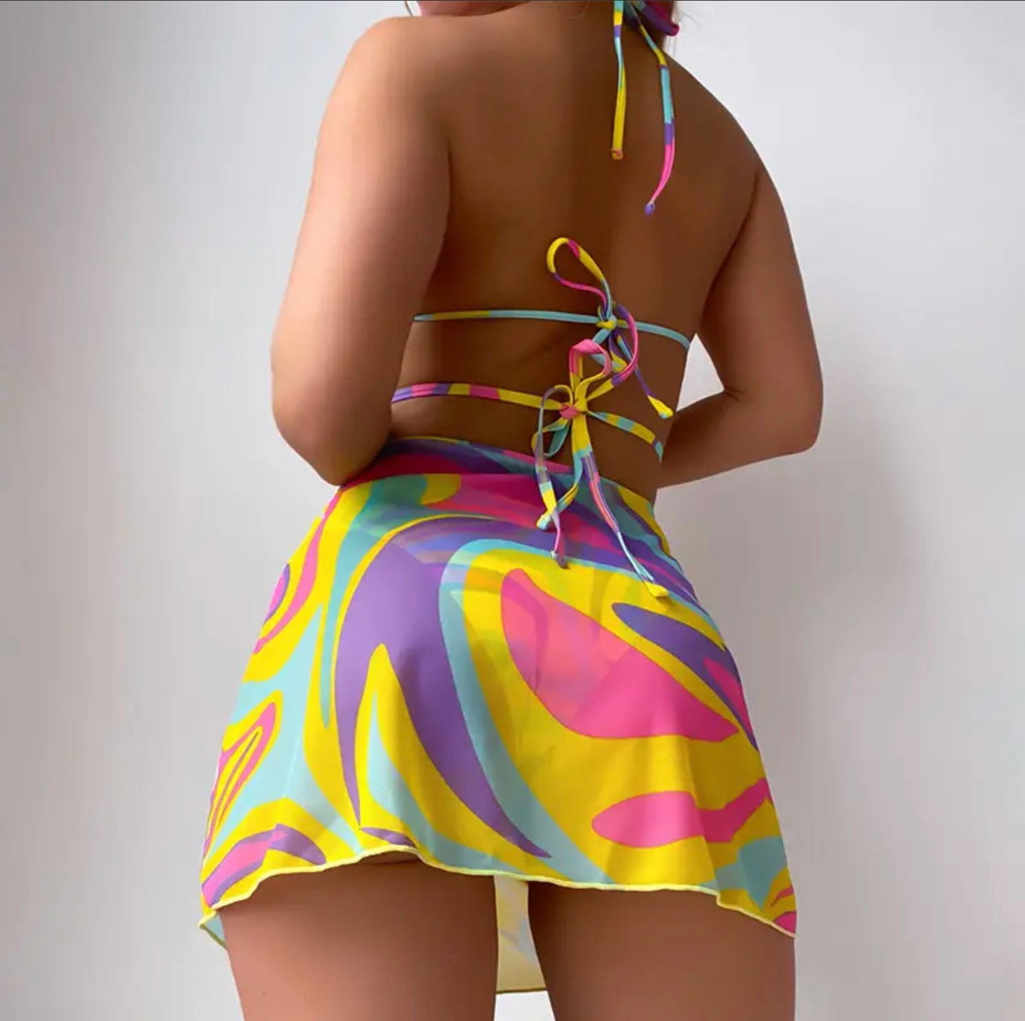 Beach Dress Bikini Swimwear-Swimwear-PANTIESANDPUMPS.COM