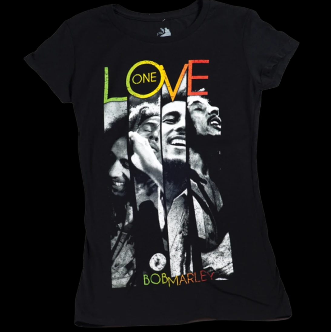 Bob Marley One Love Stripes Women’s Tee
