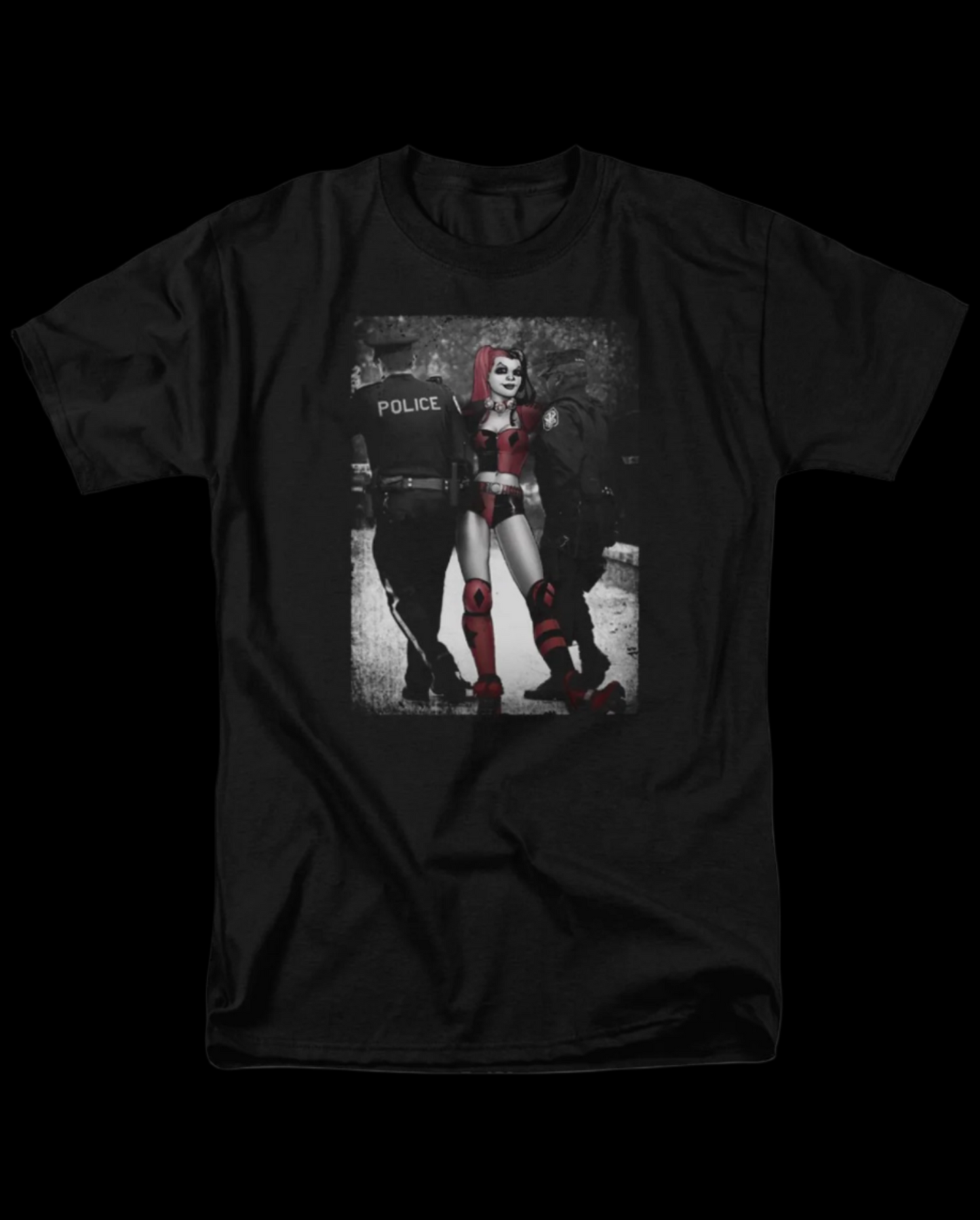 Harley Quinn Arrested Men’s Fit T-Shirt