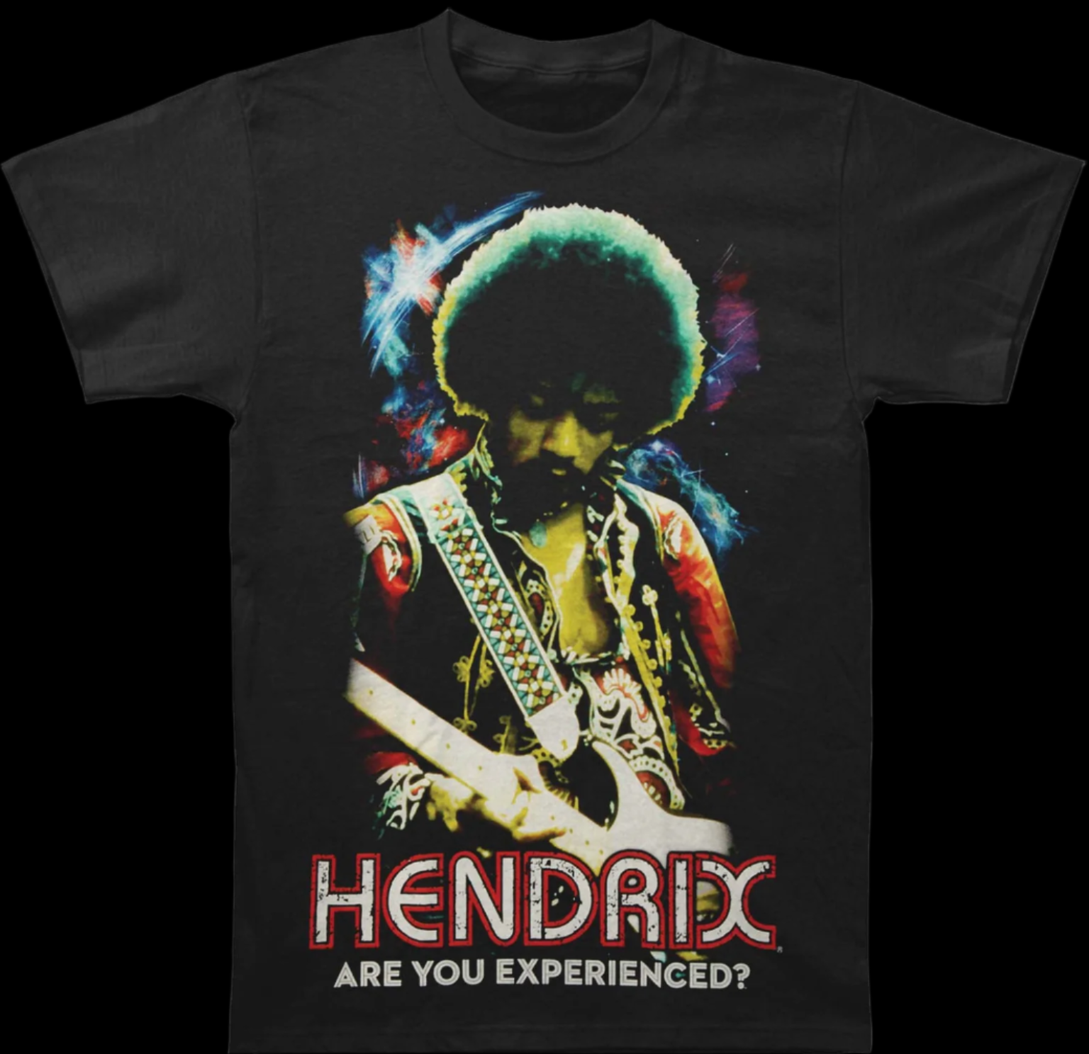 Jimi Hendrix Are You Experienced? Galaxy T-Shirt
