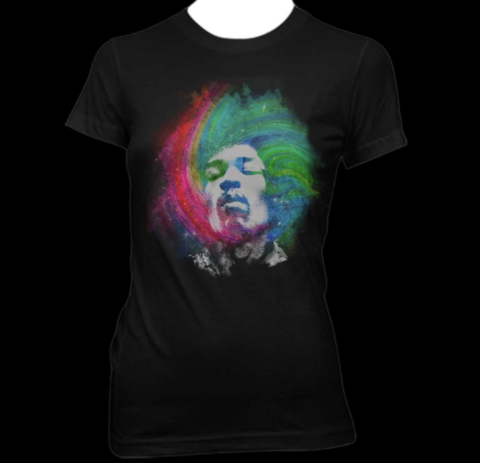 Jimi Hendrix Galaxy Women’s T-Shirt