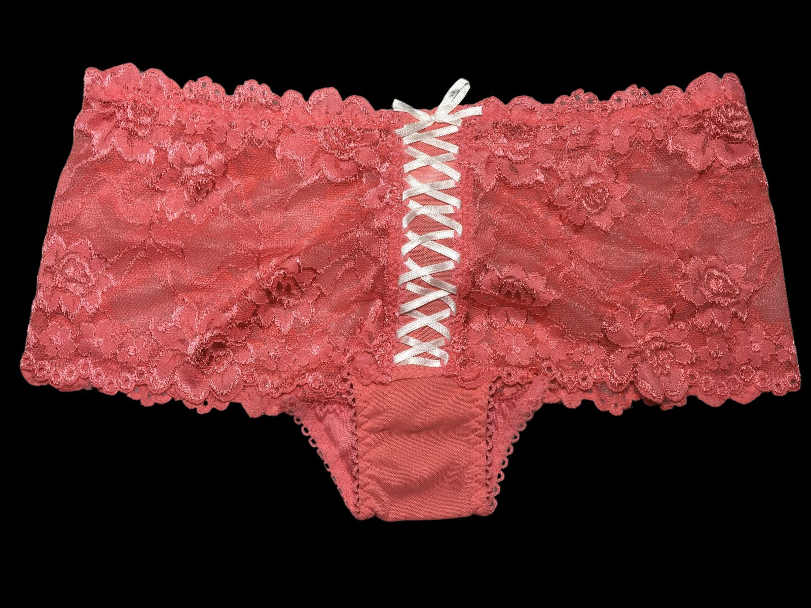 Pink Lace All Over Panties-Lingerie-PANTIESANDPUMPS.COM
