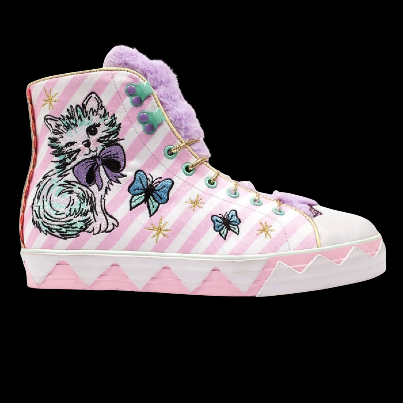 Irregular Choice Magic Moggy Sneakers-Footwear-PANTIESANDPUMPS.COM