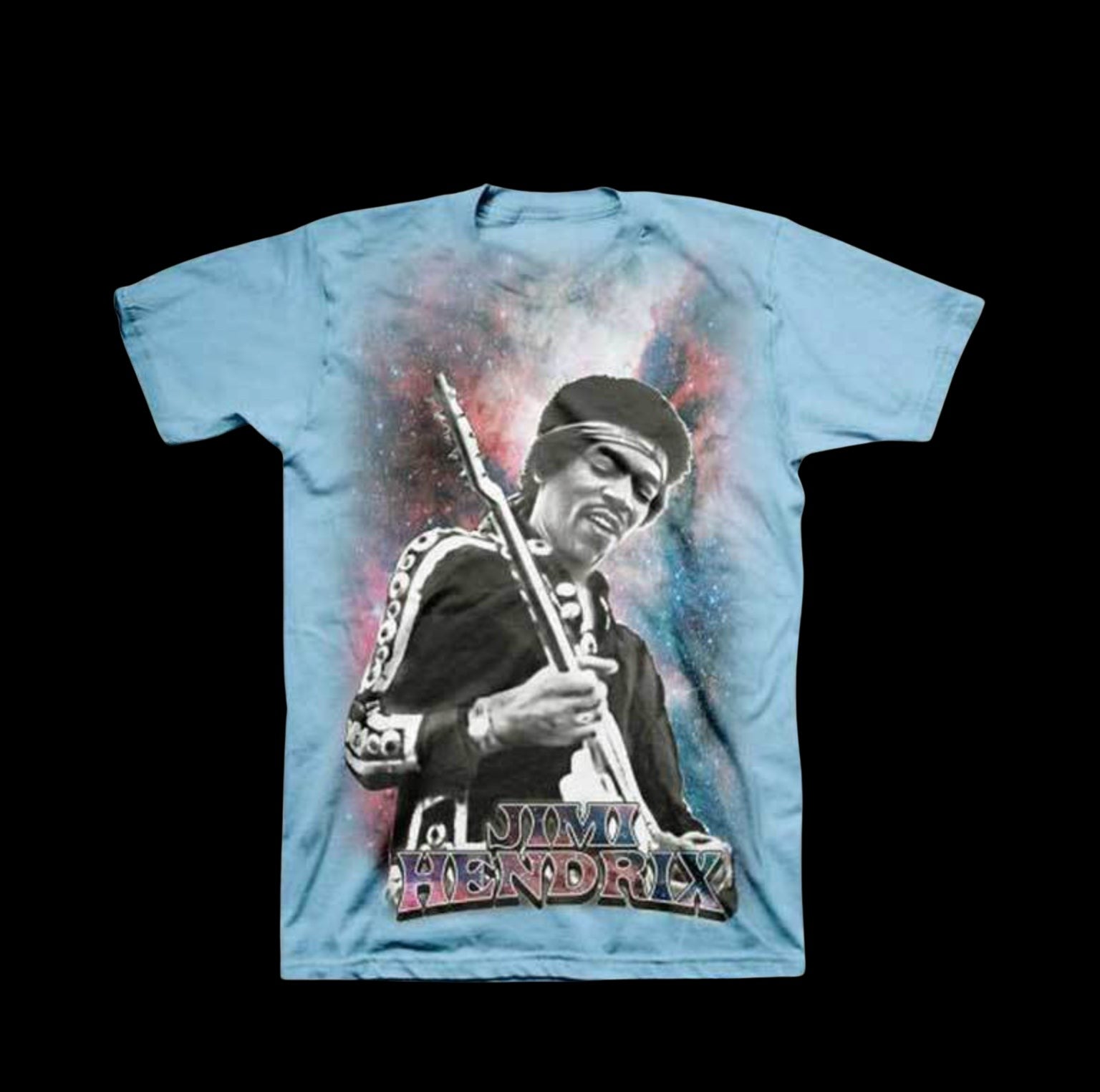 Jimi Hendrix Nebula T-Shirt-T-Shirts-PANTIESANDPUMPS.COM