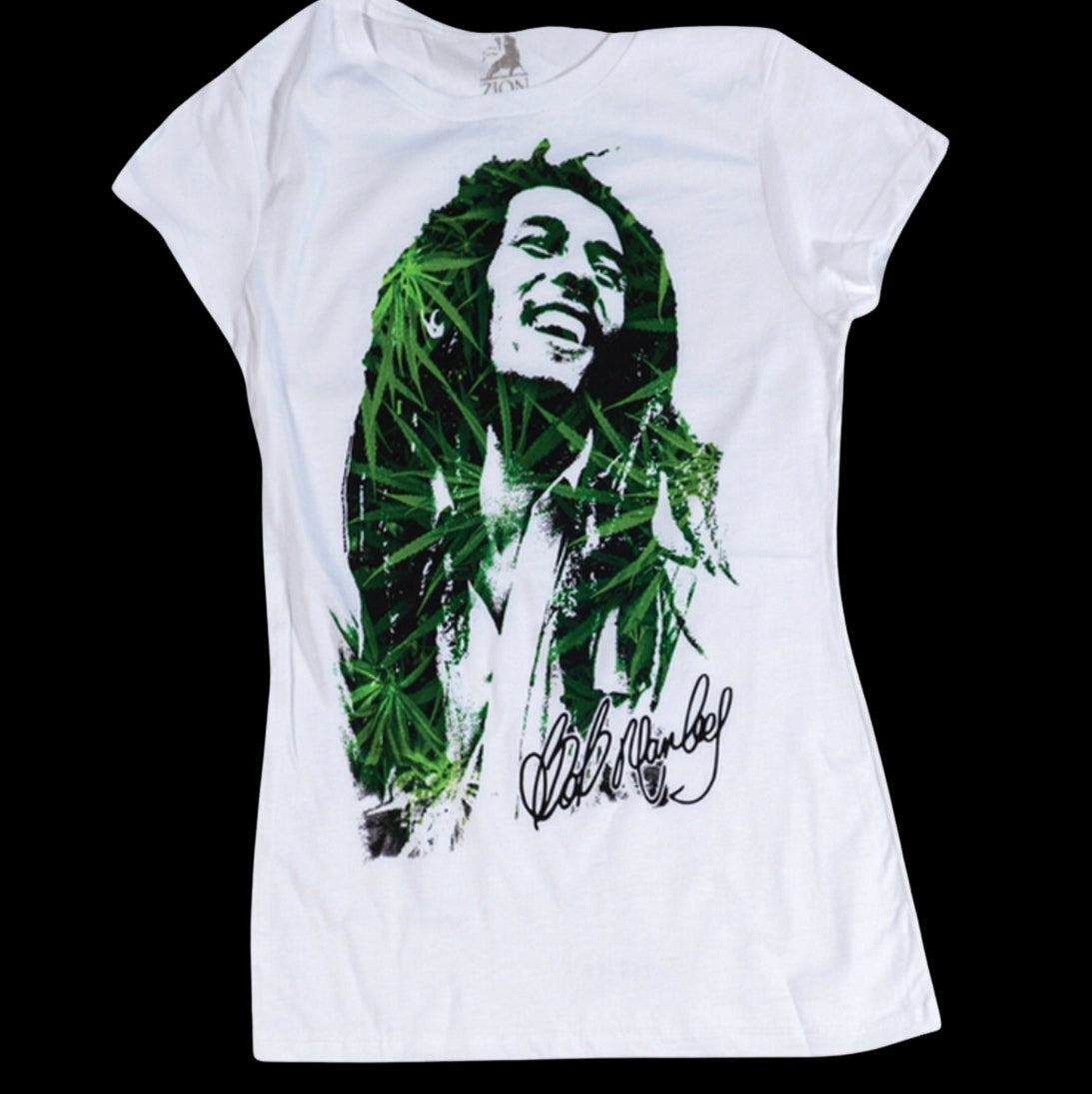 Bob Marley Leaves Dread Women’s Tee-T-Shirts-PANTIESANDPUMPS.COM