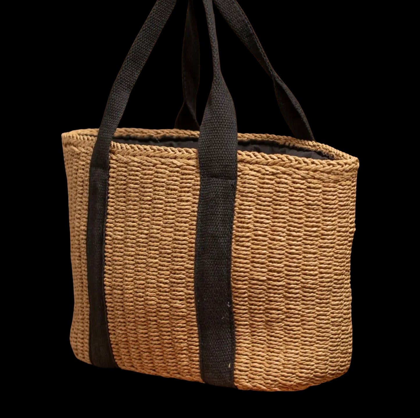 Straw Basket Bag-Bags-PANTIESANDPUMPS.COM