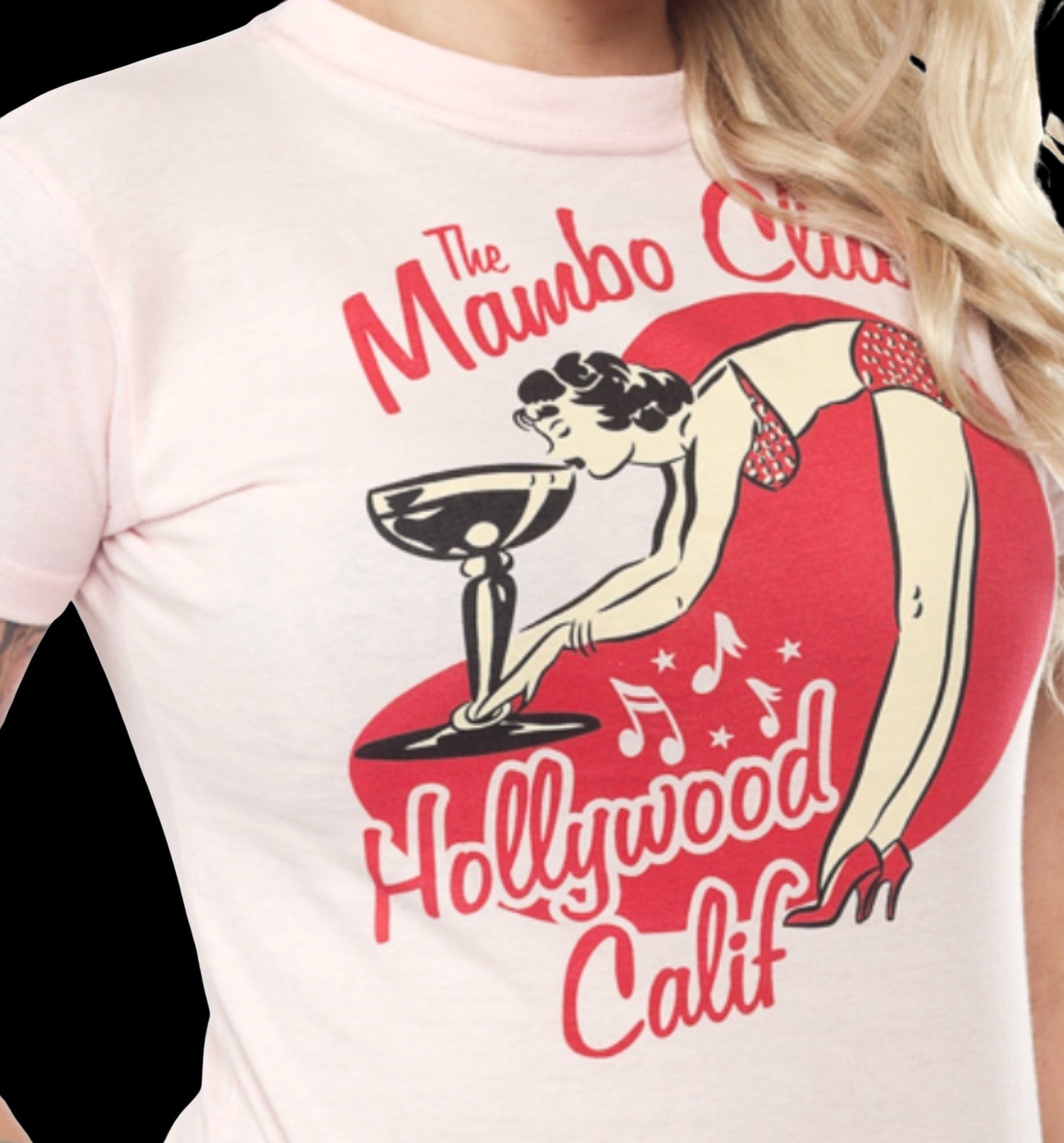 Mambo Club Ladies T-Shirt-T-Shirts-PANTIESANDPUMPS.COM