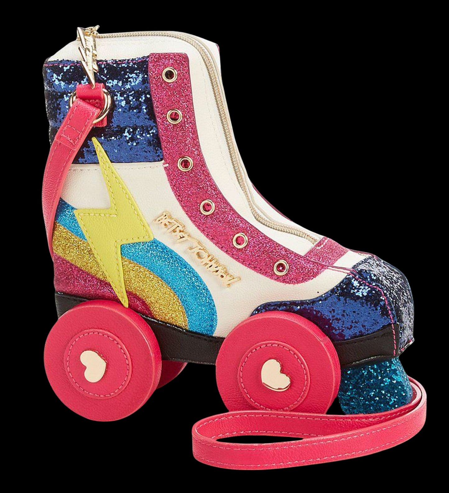 Betsey Johnson Roller Girl Crossbody-Bags-PANTIESANDPUMPS.COM