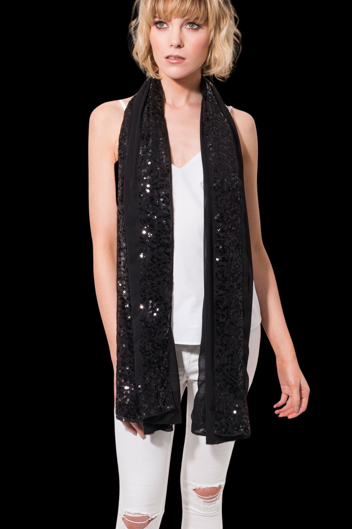 Pia Rossini Isabelle Scarf-Scarves-PANTIESANDPUMPS.COM
