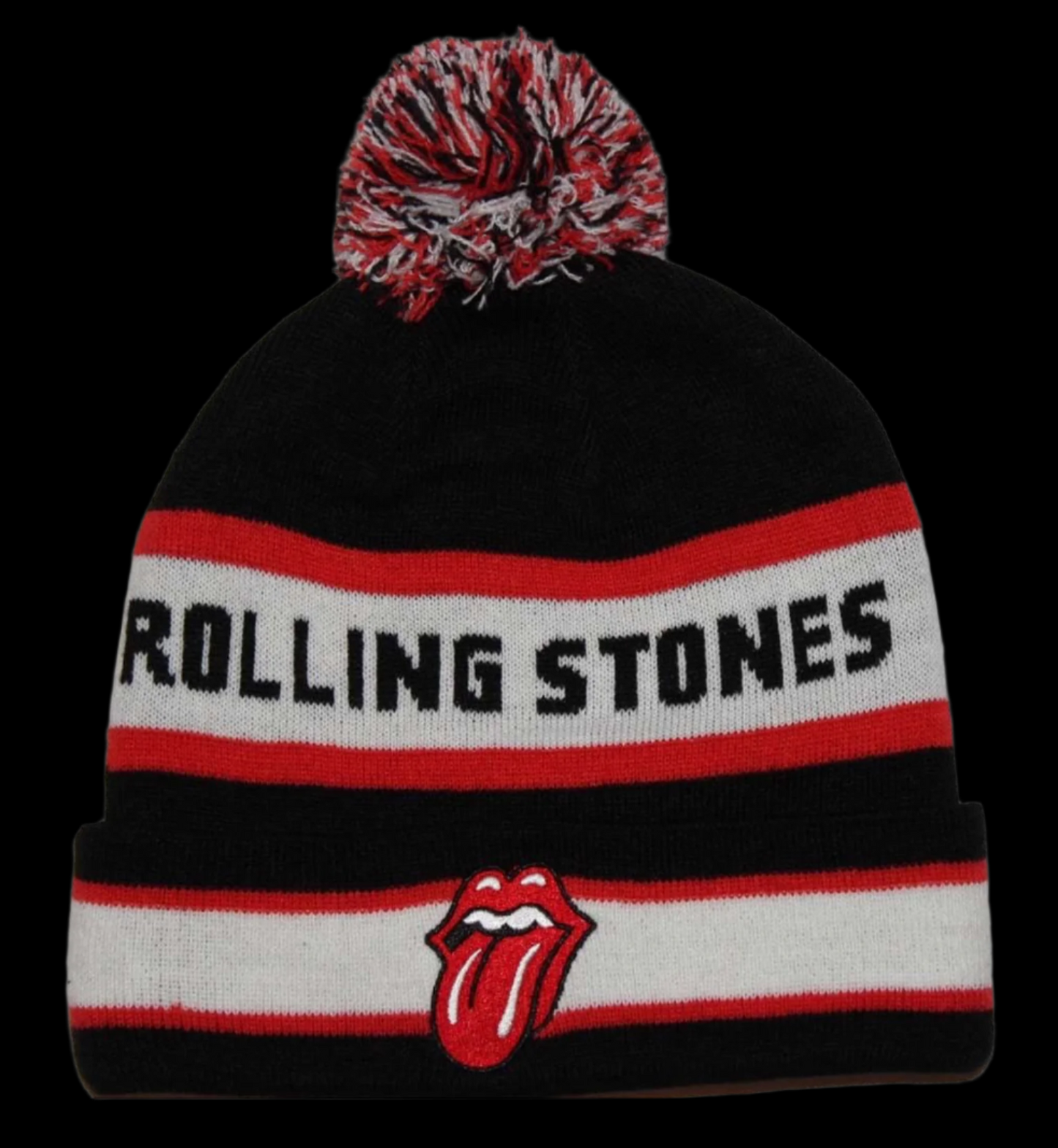 Rolling Stones Pom Beanie Hat