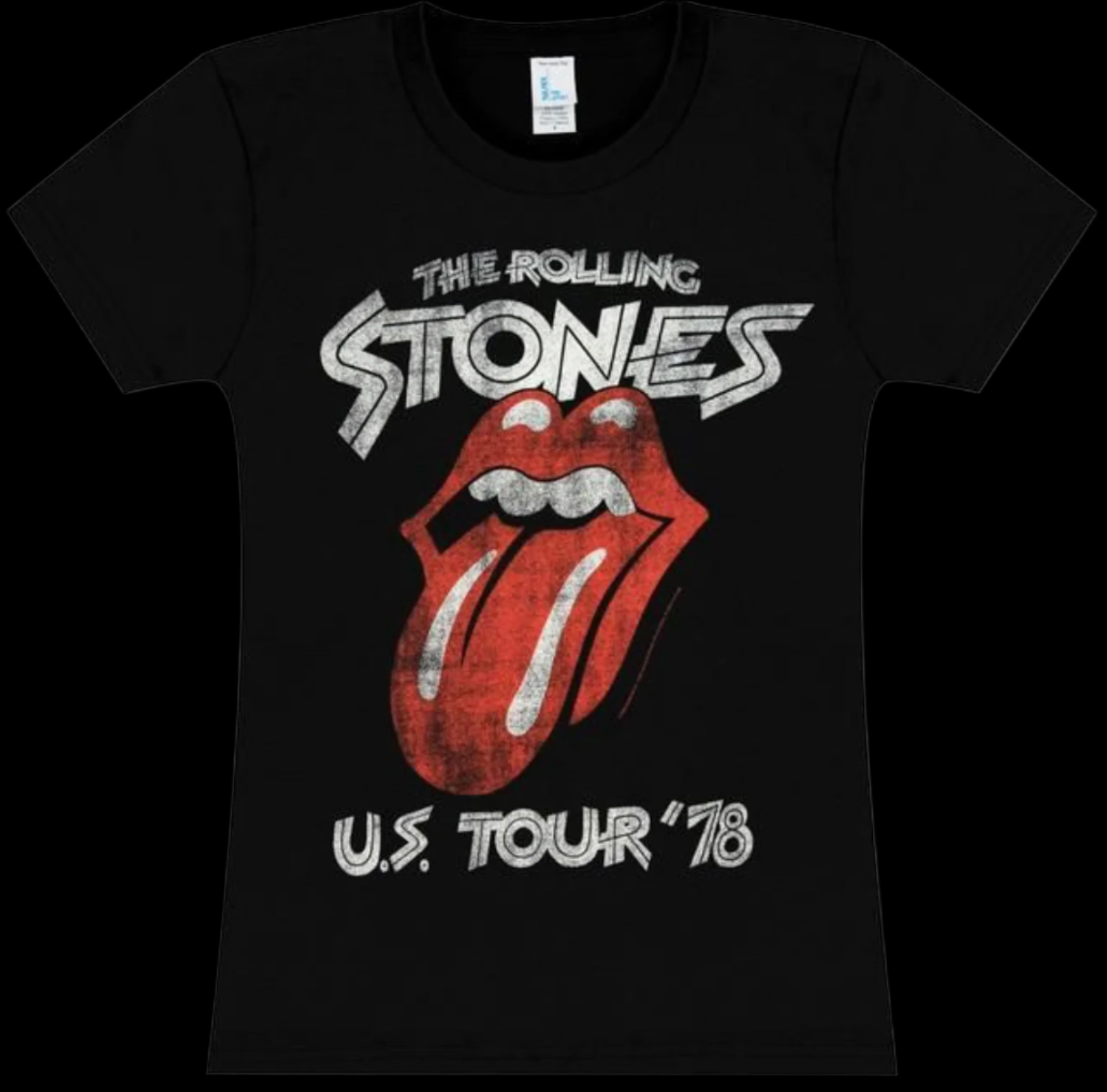 Rolling Stones U.S. Tour 78 Girlie T-Shirt
