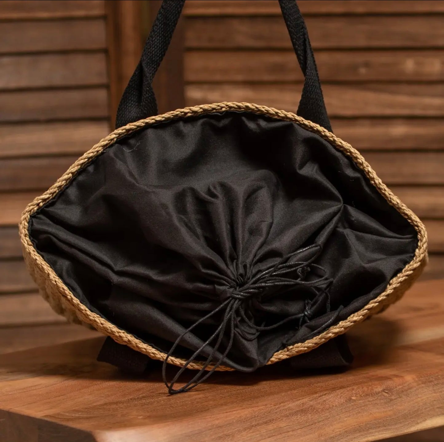 Straw Basket Bag-Bags-PANTIESANDPUMPS.COM