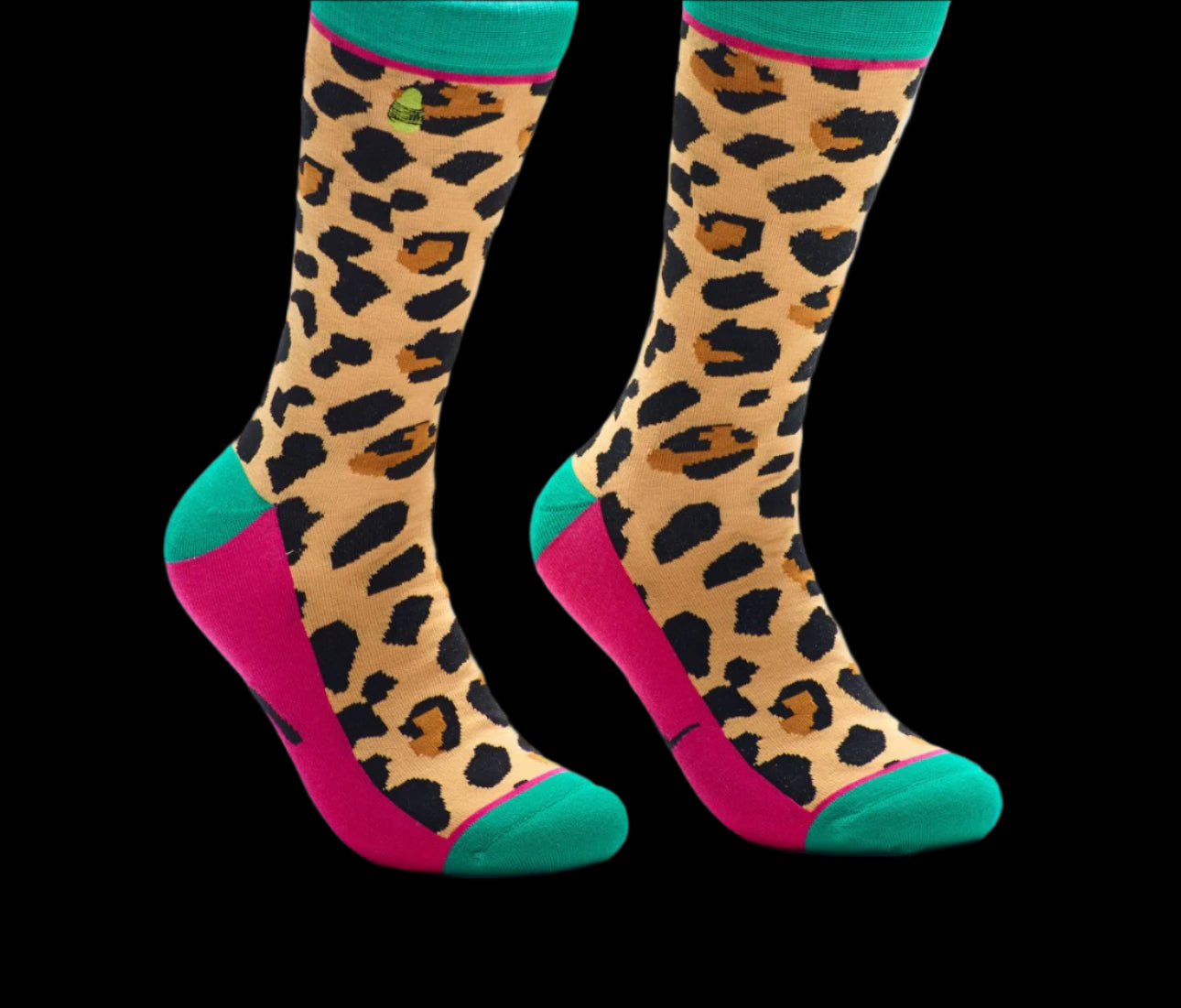 Wild Thing Crew Socks-Legwear & Socks-PANTIESANDPUMPS.COM