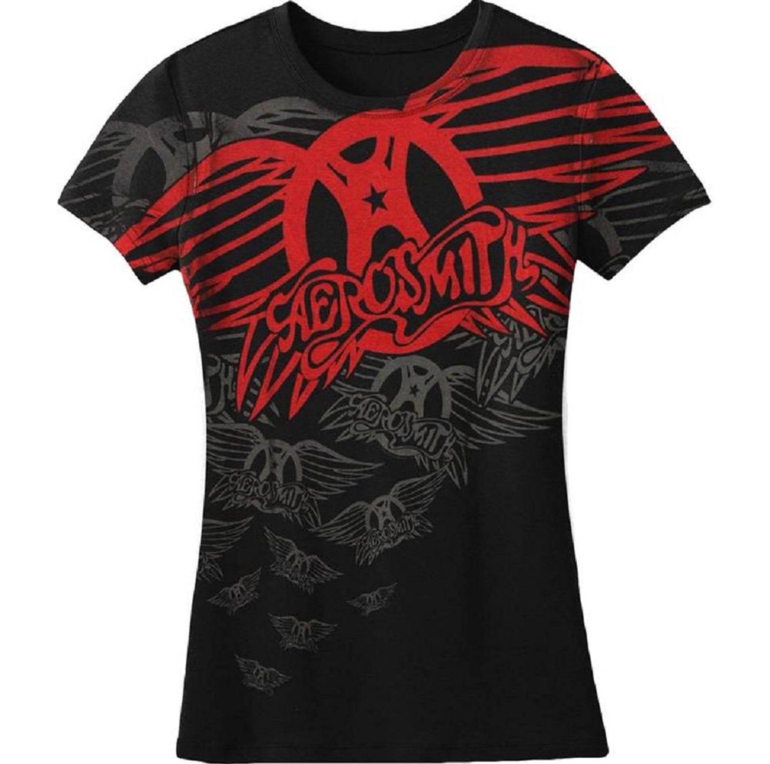Aerosmith Walk This Way Women’s T-Shirt-T-Shirts-PANTIESANDPUMPS.COM