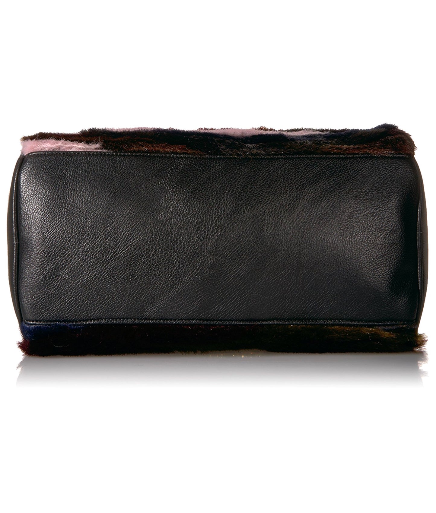 Betsey Johnson Faux Fuh Satchel-Bags-PANTIESANDPUMPS.COM