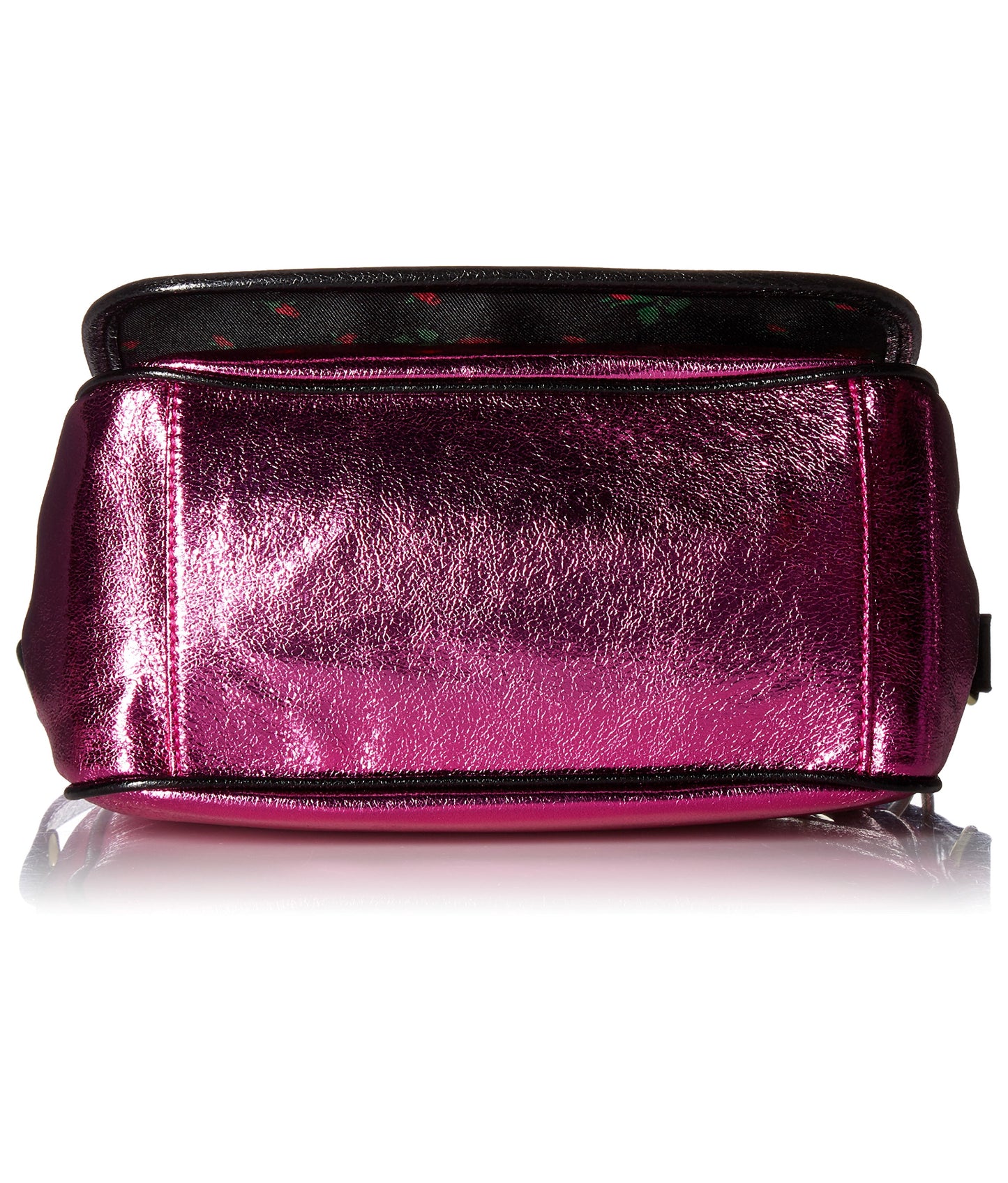 Betsey Johnson Off The Hook Fuchsia Phone-Bags-PANTIESANDPUMPS.COM