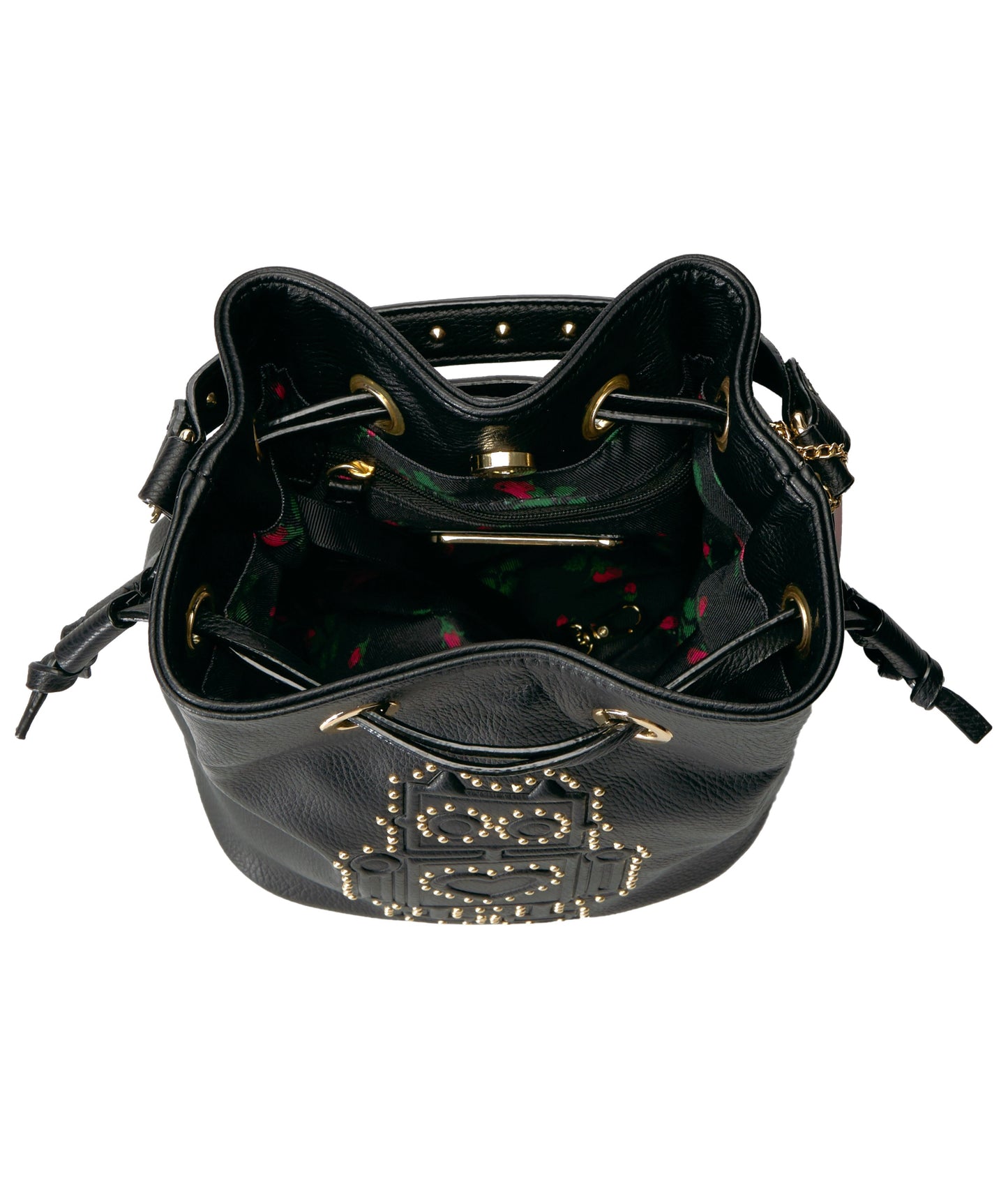 Betsey Johnson Robot Deboss Xbody-Bags-PANTIESANDPUMPS.COM