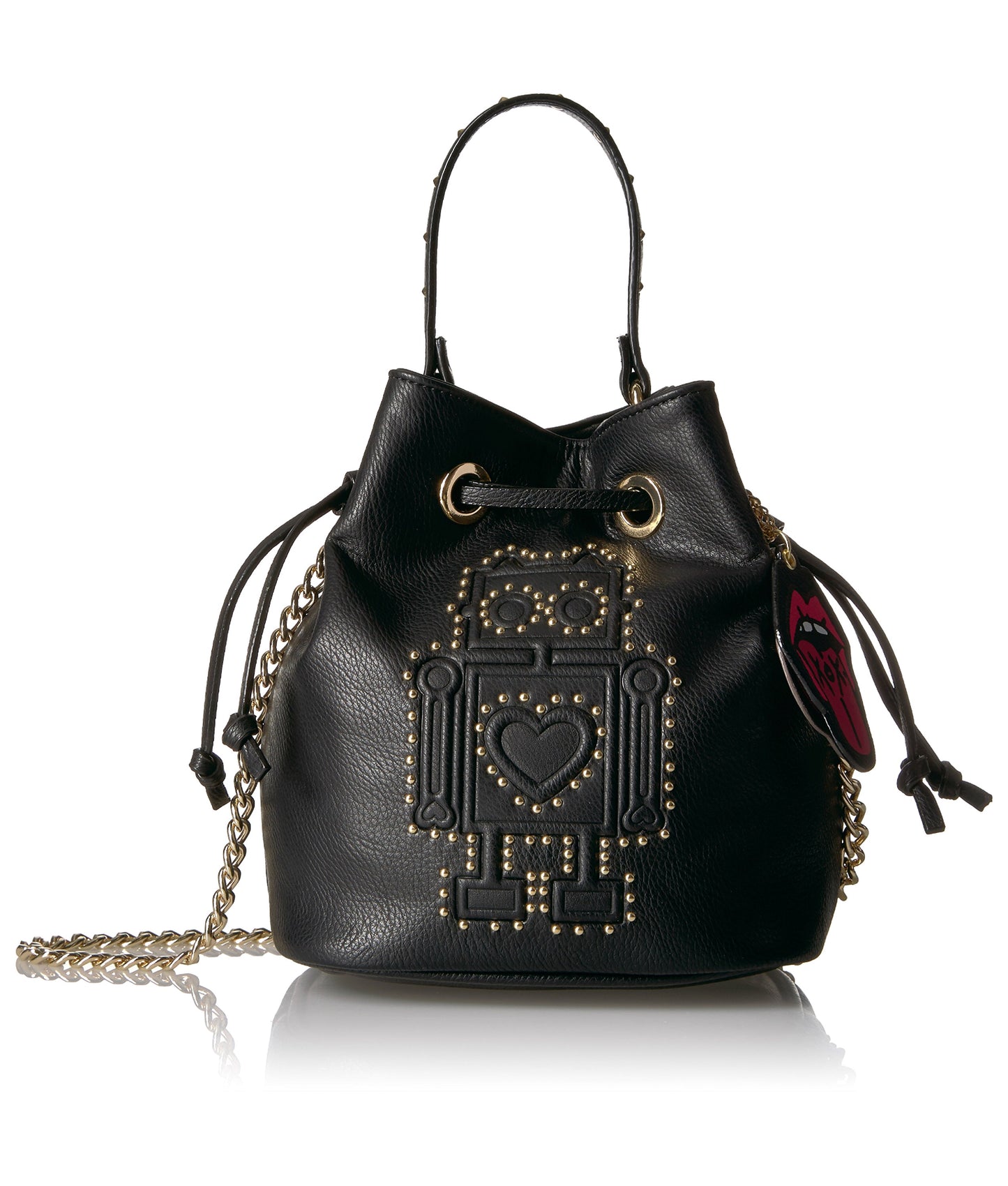 Betsey Johnson Robot Deboss Xbody-Bags-PANTIESANDPUMPS.COM