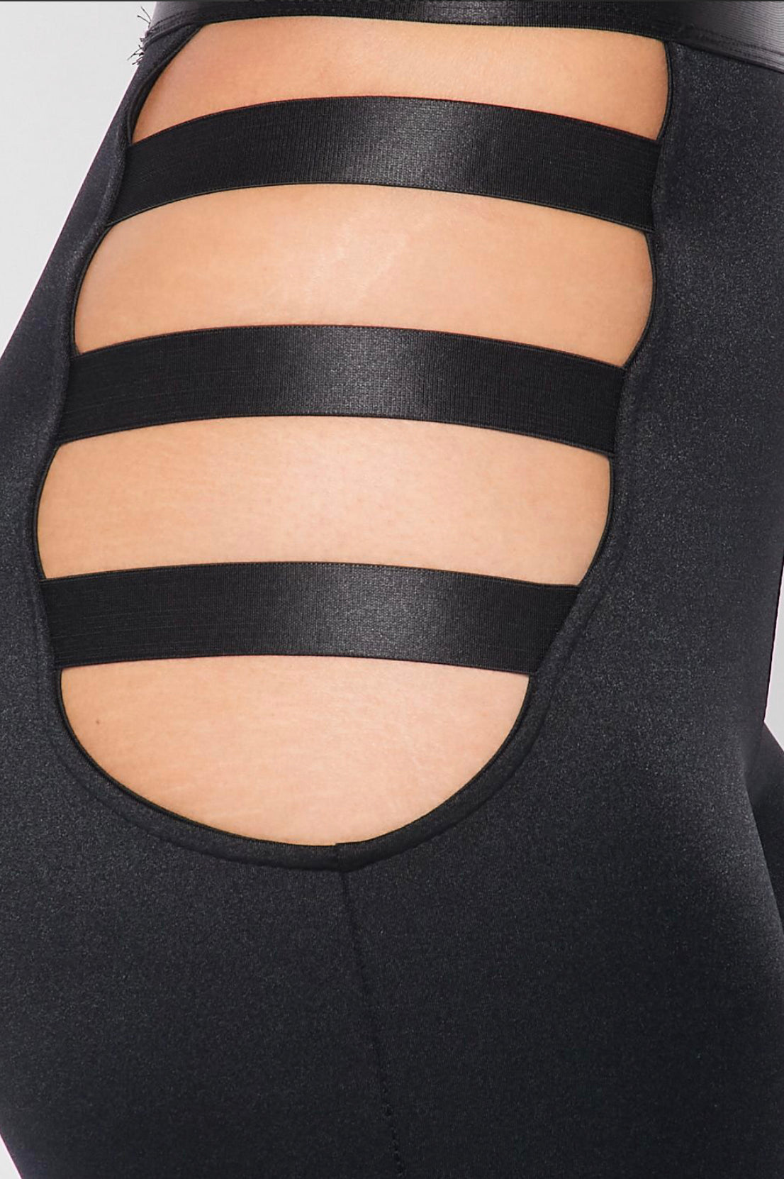 Crop Top And Ribbed Bottom Set-Lingerie-PANTIESANDPUMPS.COM