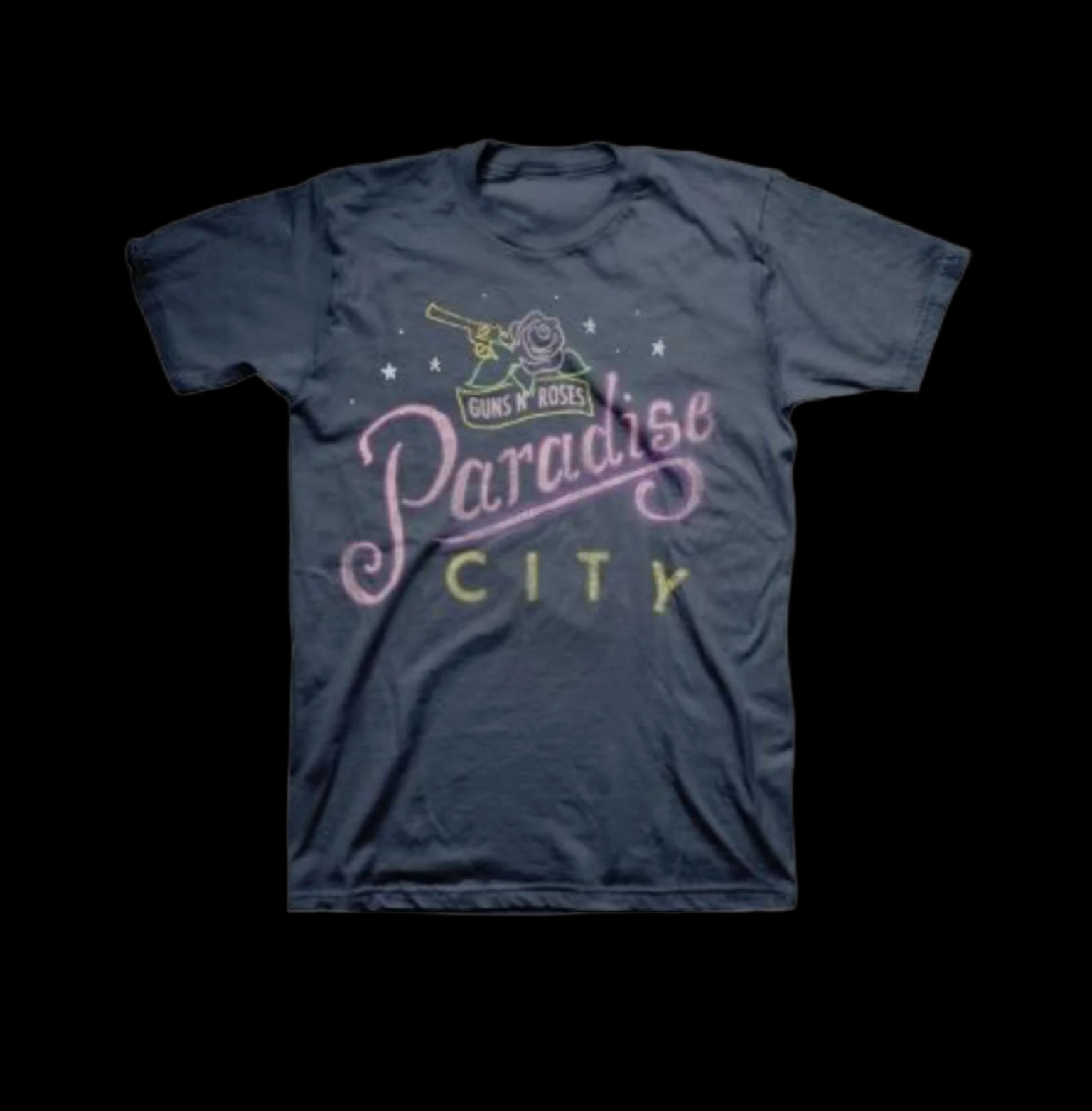 Guns N’ Roses Paradise Sketch Men’s Fit T-Shirt-T-Shirts-PANTIESANDPUMPS.COM