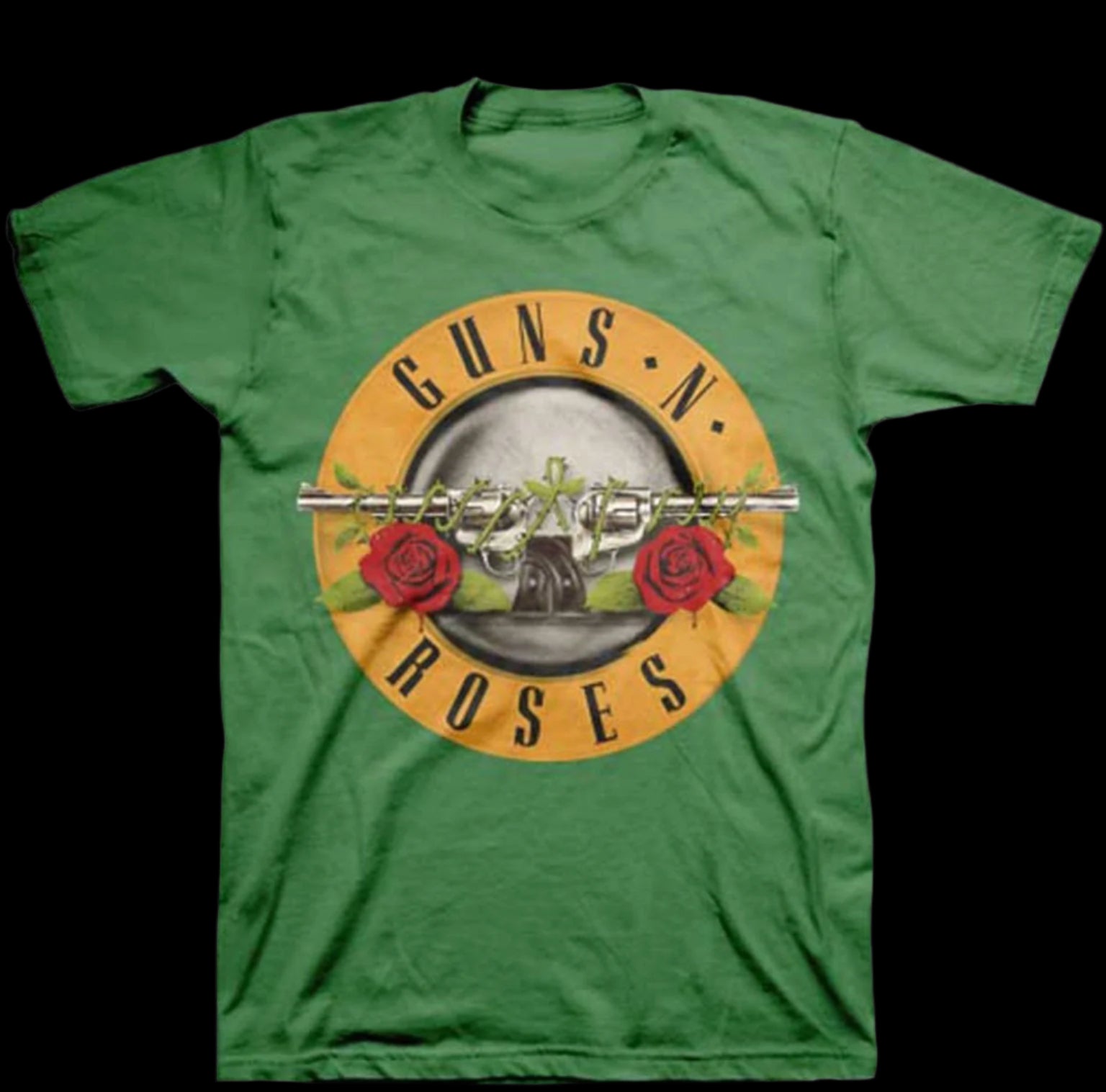 Guns N’ Roses St. Patrick’s Bullet Men’s Fit T-Shirt-T-Shirts-PANTIESANDPUMPS.COM