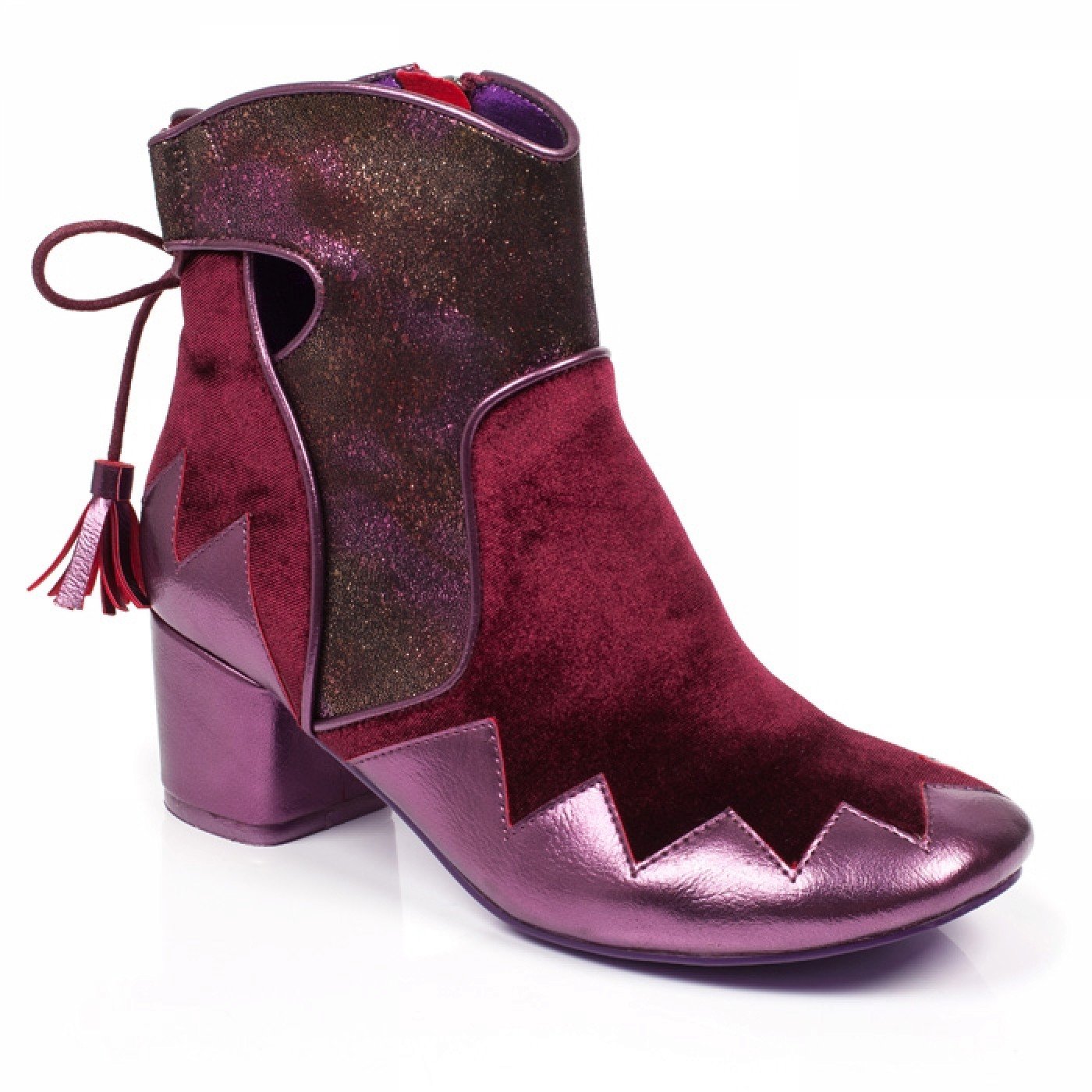 Irregular Choice Chevron Heels-Footwear-PANTIESANDPUMPS.COM