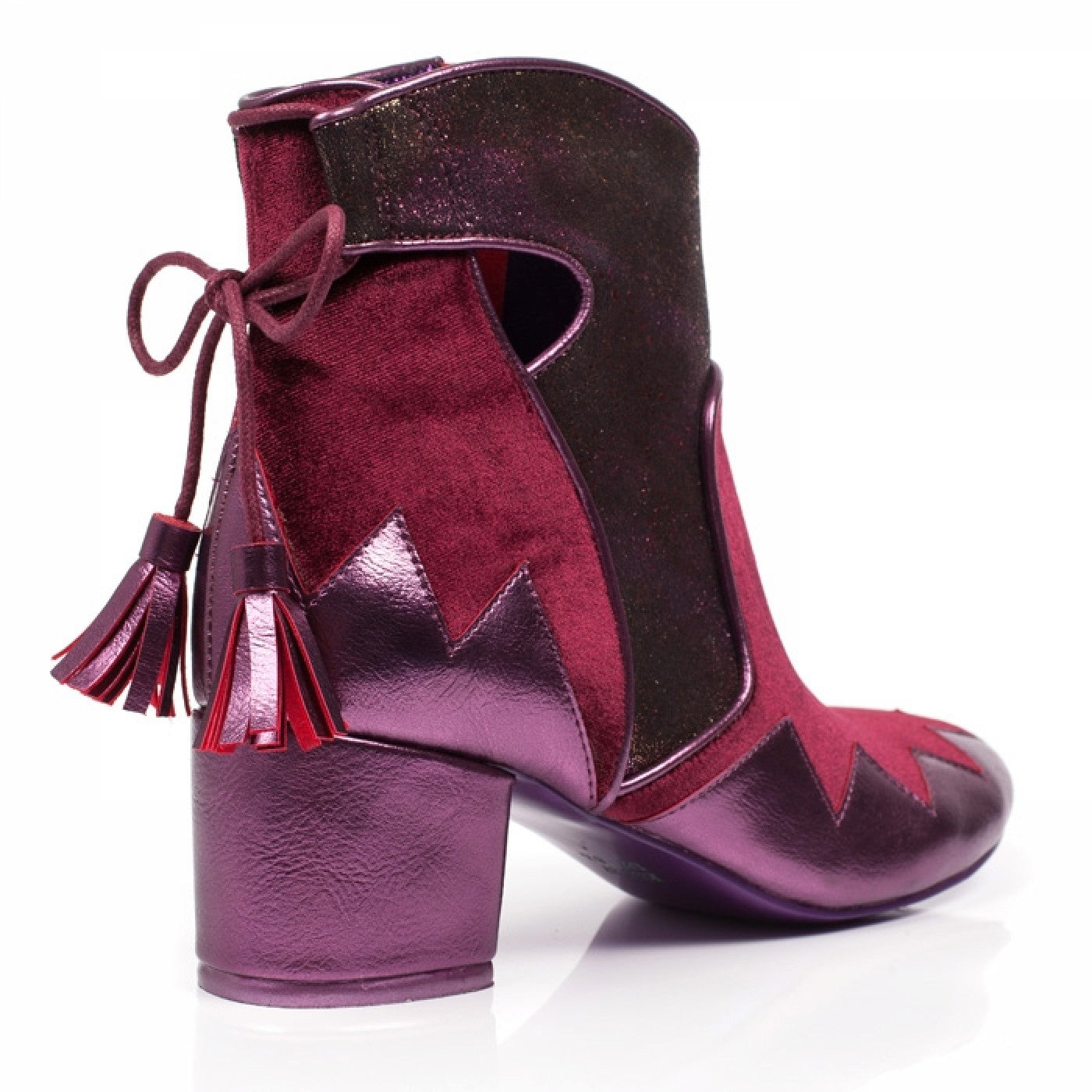 Irregular Choice Chevron Heels-Footwear-PANTIESANDPUMPS.COM