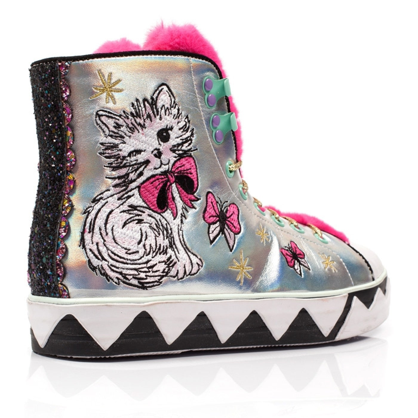 Irregular Choice Magic Moggy Sneakers-Footwear-PANTIESANDPUMPS.COM