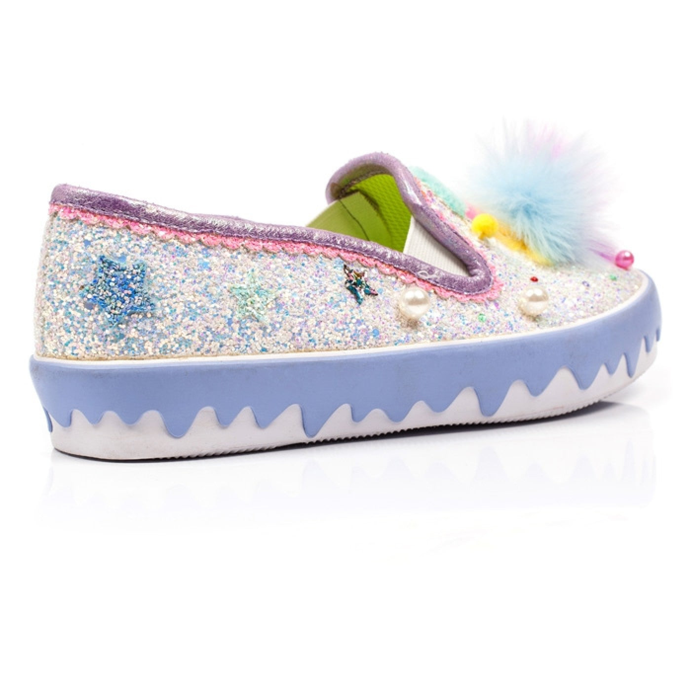 Irregular Choice Pom Pom Sneakers-Footwear-PANTIESANDPUMPS.COM