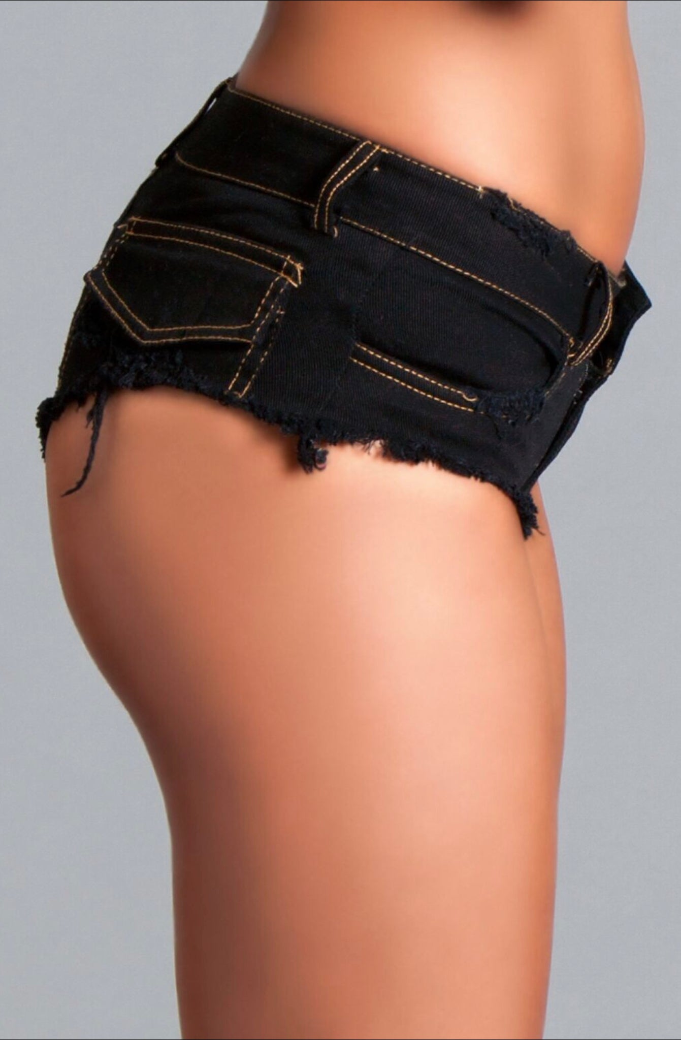 Low Waist Booty Shorts-Shorts-PANTIESANDPUMPS.COM