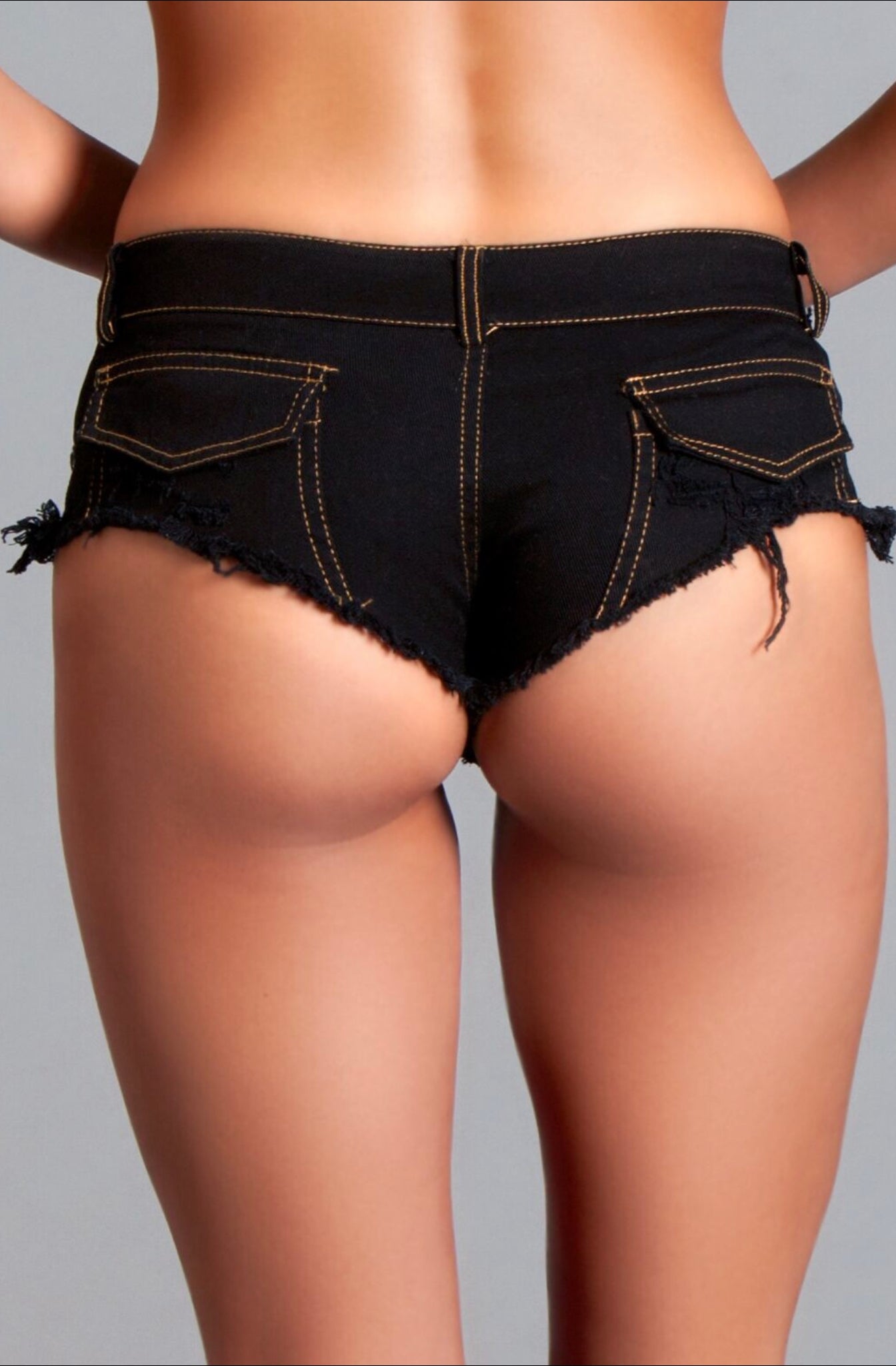 Low Waist Booty Shorts-Shorts-PANTIESANDPUMPS.COM