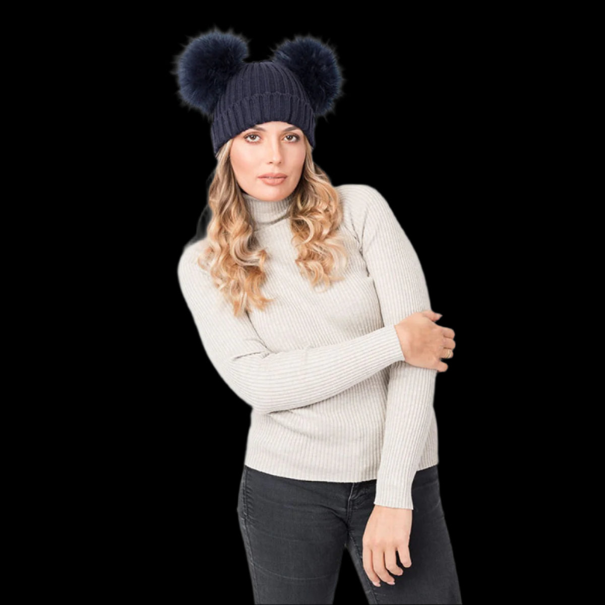 Pia Rossini Carrie Beanie-Hats-PANTIESANDPUMPS.COM