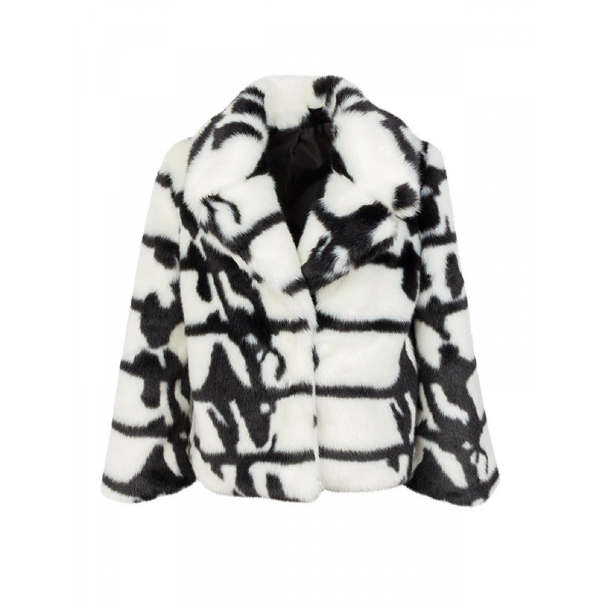Pia Rossini Faux Fur Coat-Coats-PANTIESANDPUMPS.COM