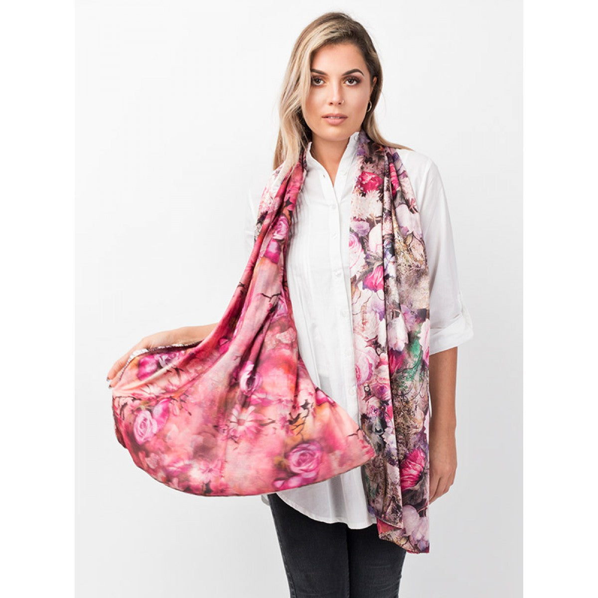 Pia Rossini Fiorella Scarf-Scarves-PANTIESANDPUMPS.COM