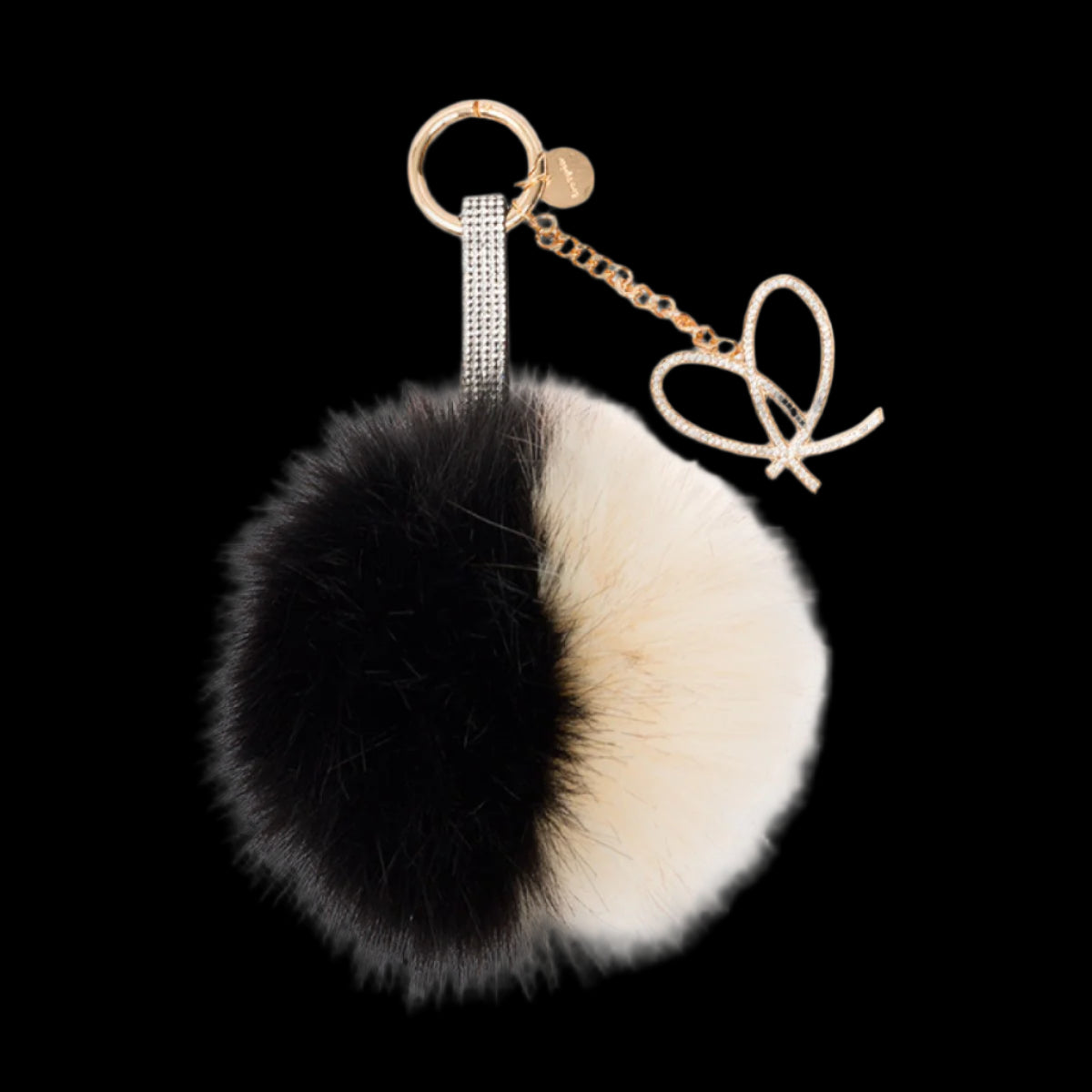 Pia Rossini Ozzie Pom Pom Keyring-KeyRings-PANTIESANDPUMPS.COM