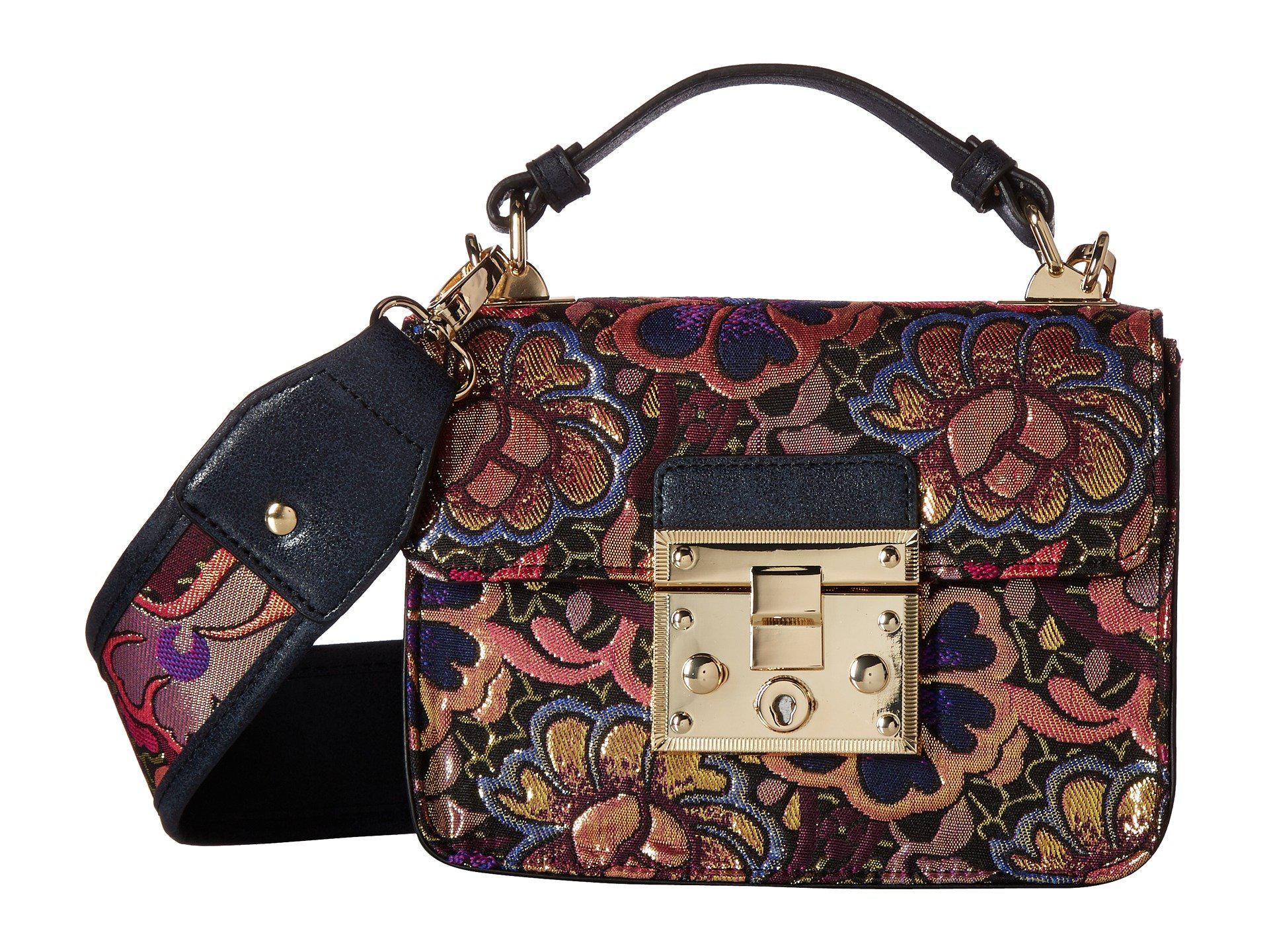 Steve Madden Magenta Lara Satchel Bag-Bags-PANTIESANDPUMPS.COM