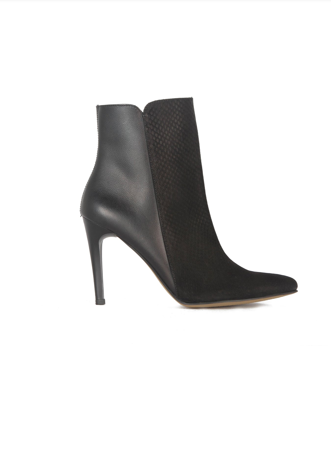 Stivali Juamo Leather Booties-Footwear-PANTIESANDPUMPS.COM