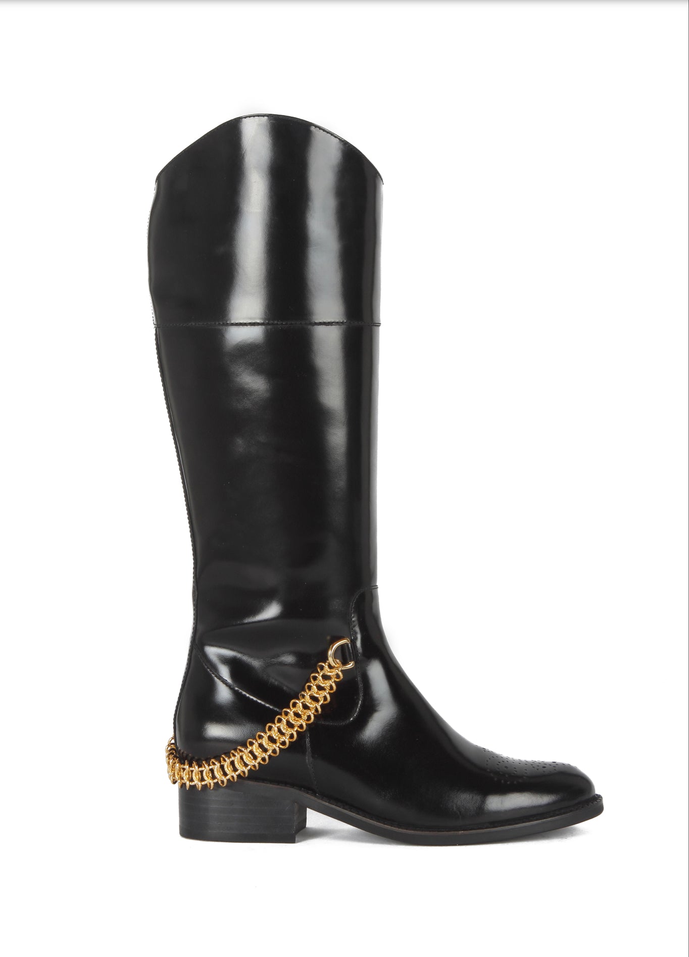 Stivali Luna Leather Boots-Footwear-PANTIESANDPUMPS.COM
