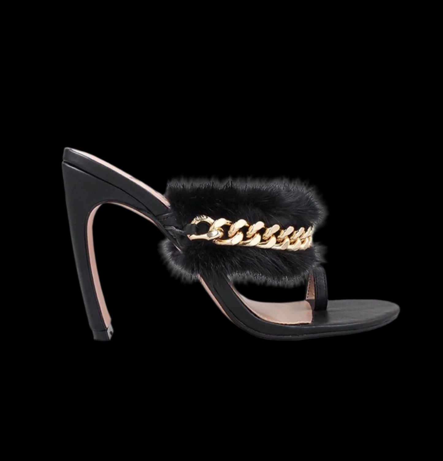 Women’s Vegan Leather Heels-Footwear-PANTIESANDPUMPS.COM