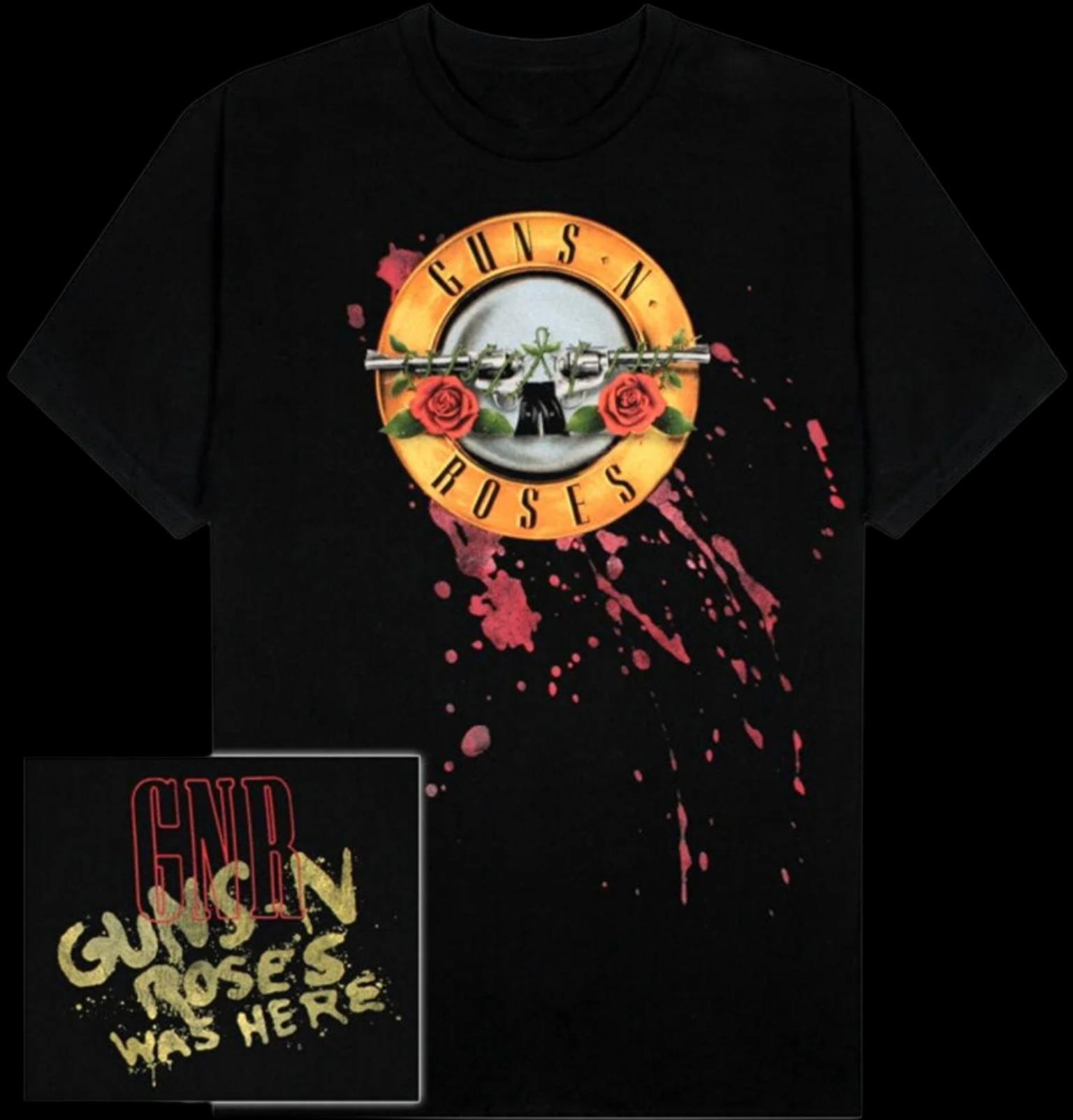 Guns N’ Roses  Bloody Bullet 30/1 Men’s Fit T-Shirt