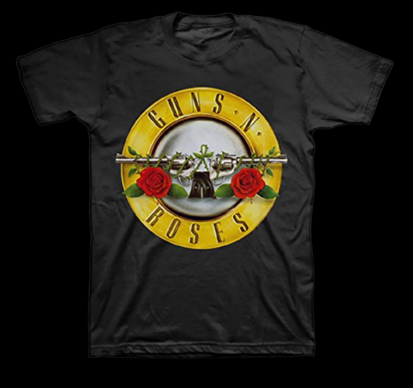 Guns N’ Roses Bullet Logo Men’s Fit T-Shirt