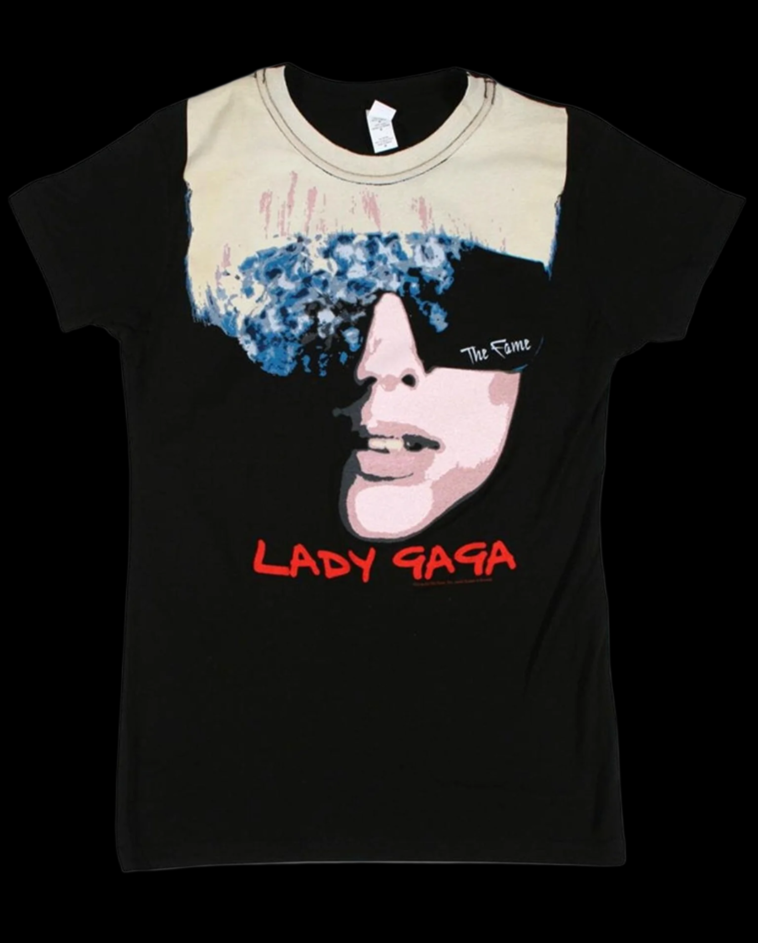 Lady Gaga Fame Black T-Shirt