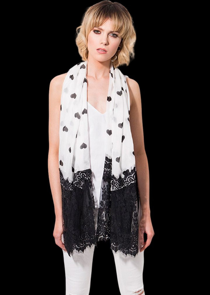 Pia Rossini Aldora Scarf-Scarves-PANTIESANDPUMPS.COM