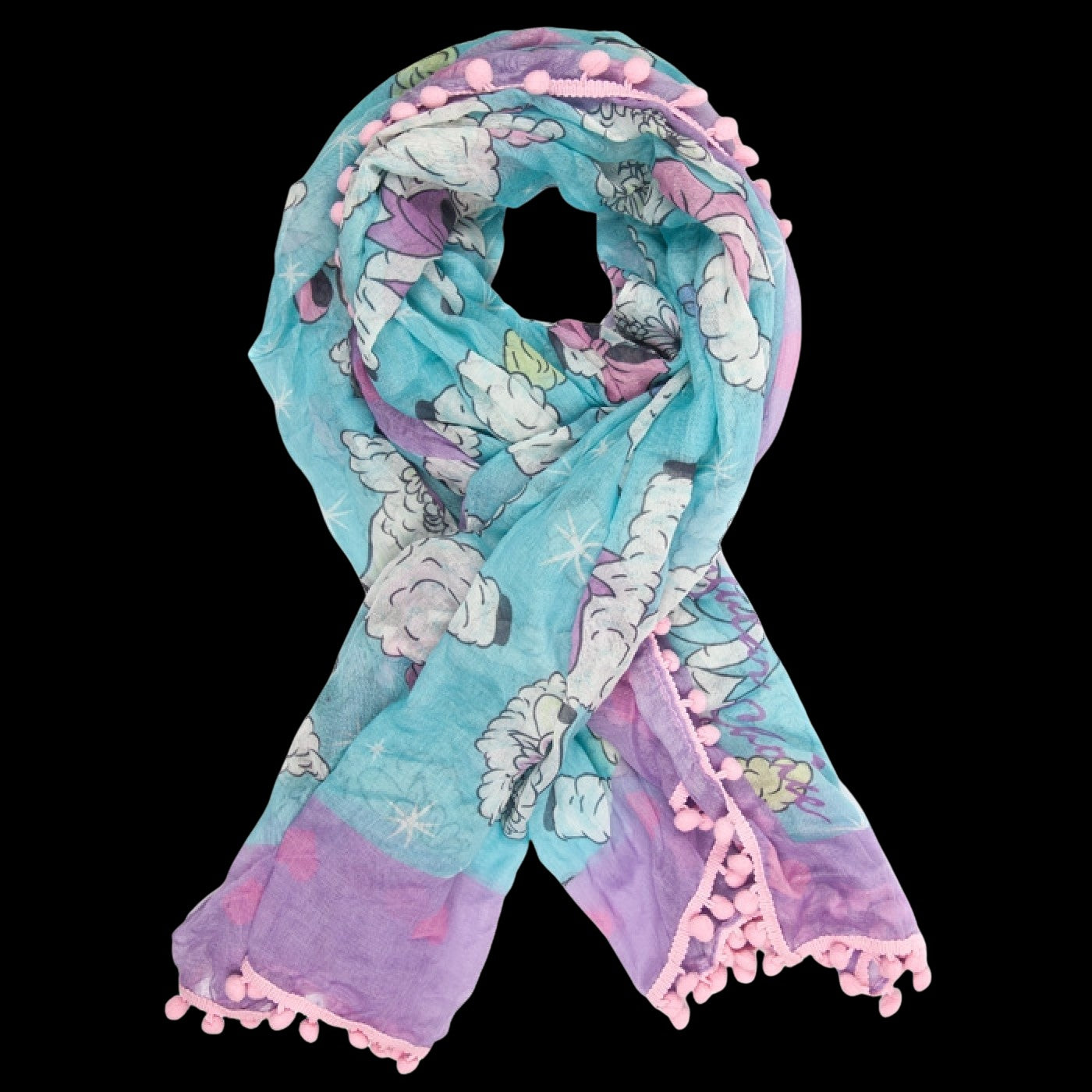 Irregular Choice Lamb Print Scarf-Scarves-PANTIESANDPUMPS.COM