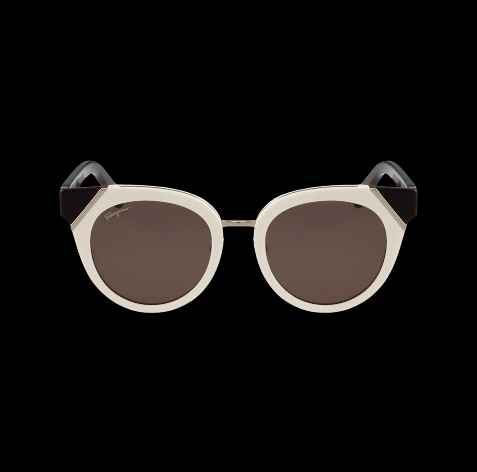 Salvatore Ferragamo Tea Cup Sunglasses-Eyewear-PANTIESANDPUMPS.COM