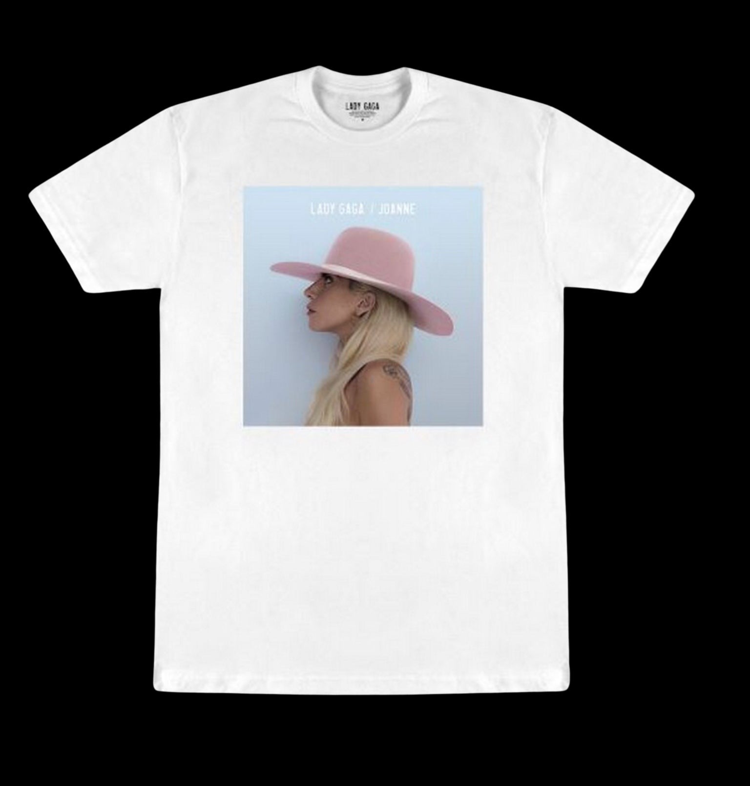 Lady Gaga Joanne Album Cover T-Shirt-T-Shirts-PANTIESANDPUMPS.COM