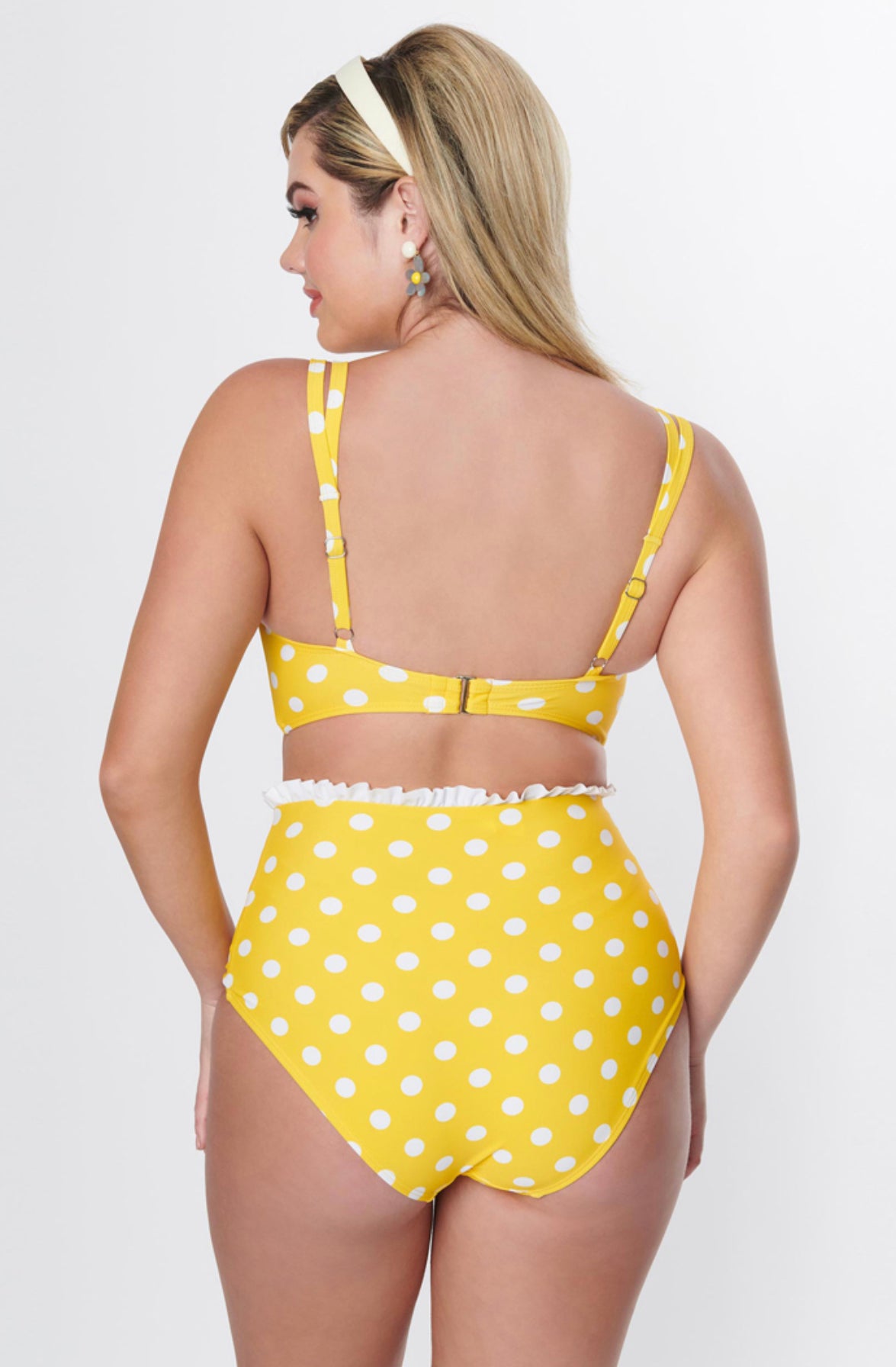 Polka Dot Swimsuit Bottom-Swimwear-PANTIESANDPUMPS.COM