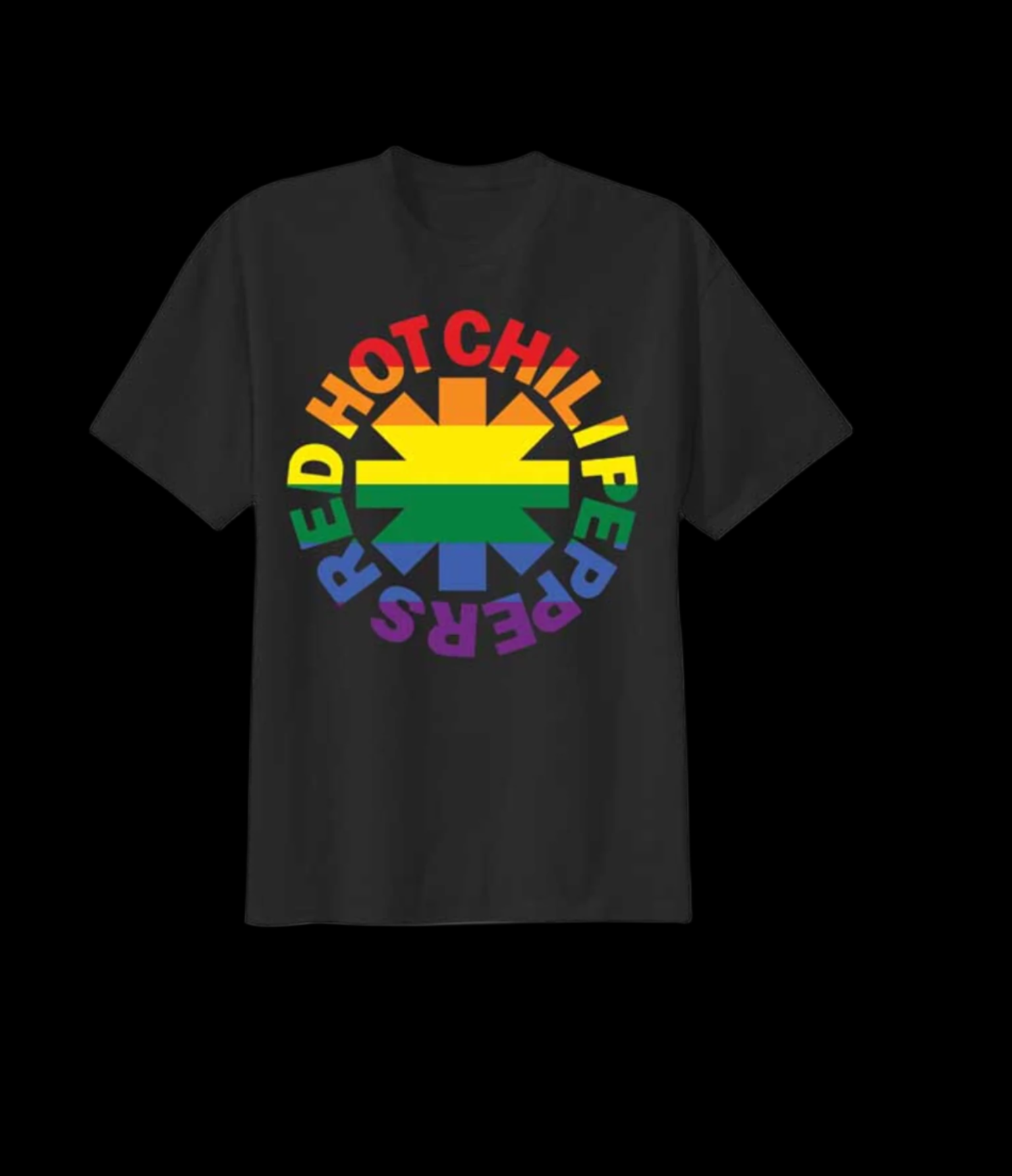 Red Hot Chili Peppers Pride Flag T-Shirt