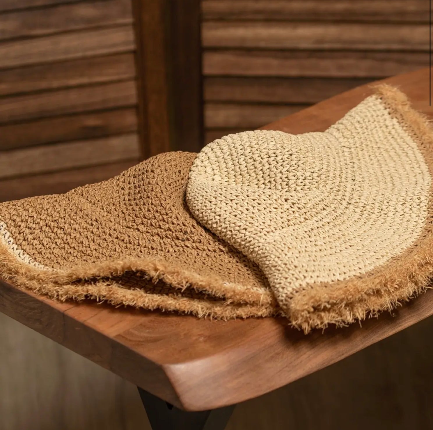 Straw Bucket Hat-Hats-PANTIESANDPUMPS.COM